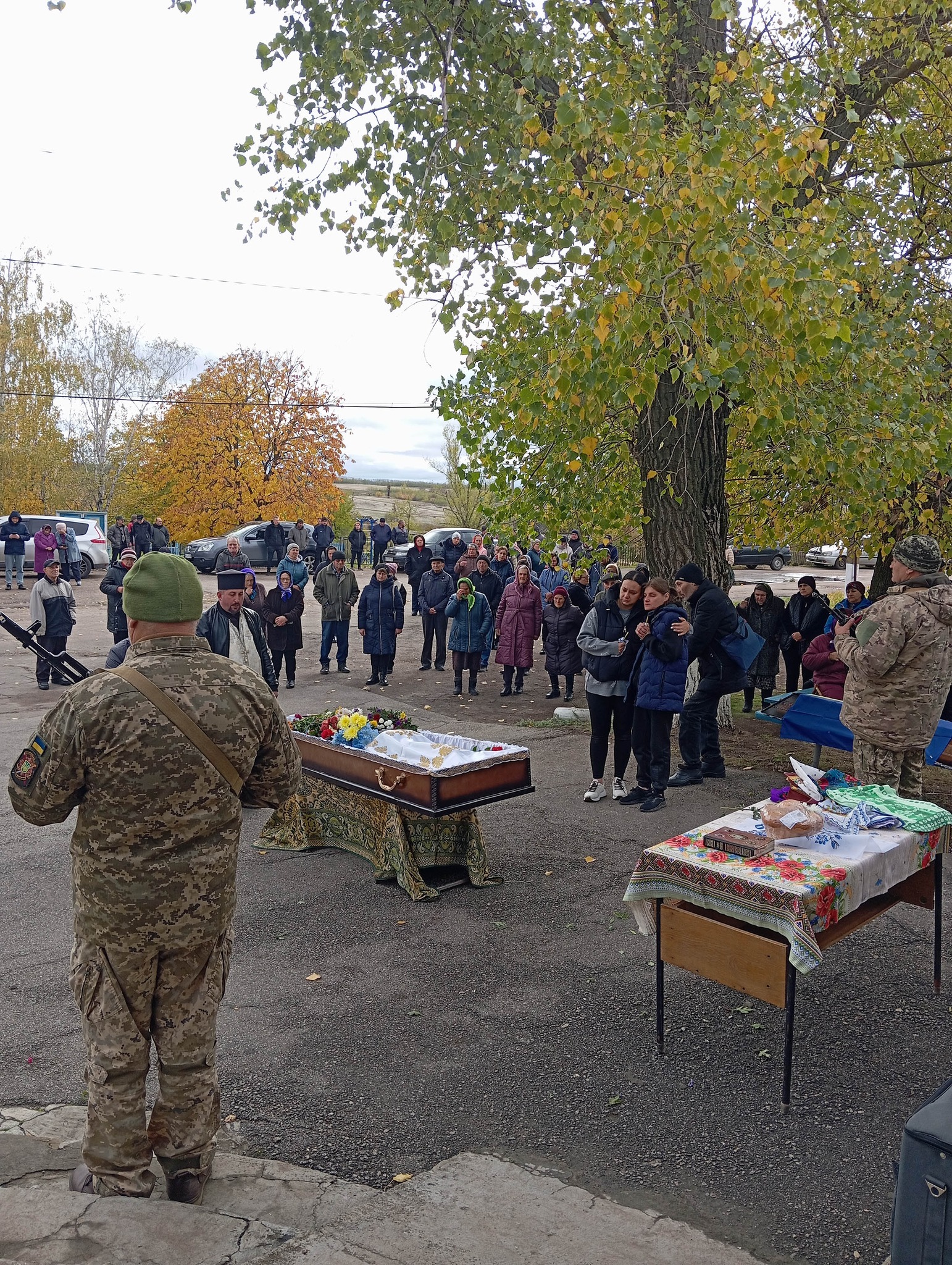 Прощання з воїном на Кіровоградщині