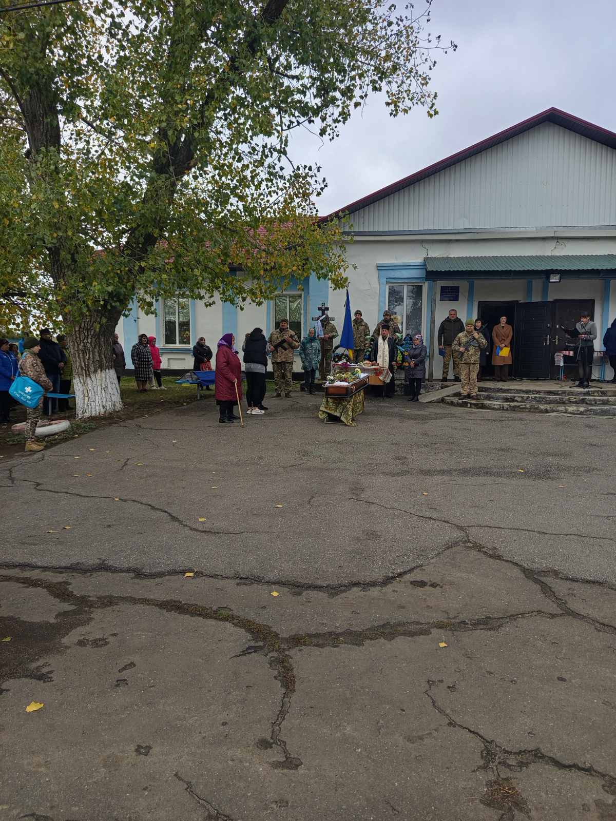 Прощання з воїном на Кіровоградщині