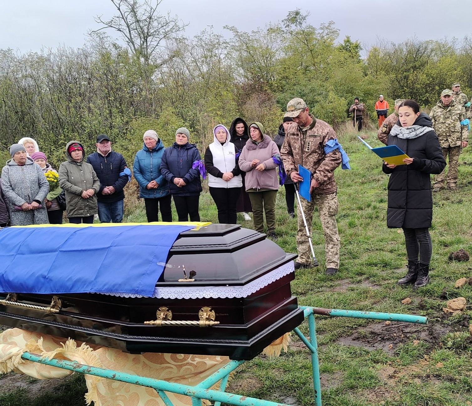 Прощання з воїном з Кіровоградщини