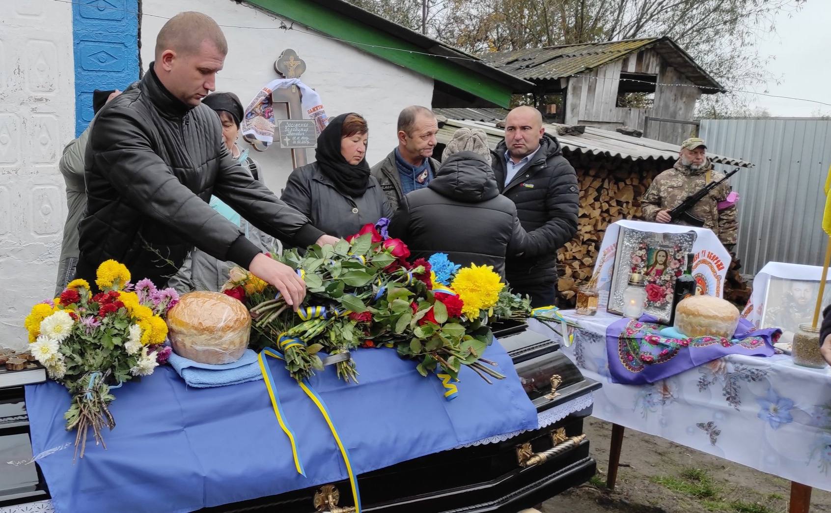 Прощання з воїном з Кіровоградщини