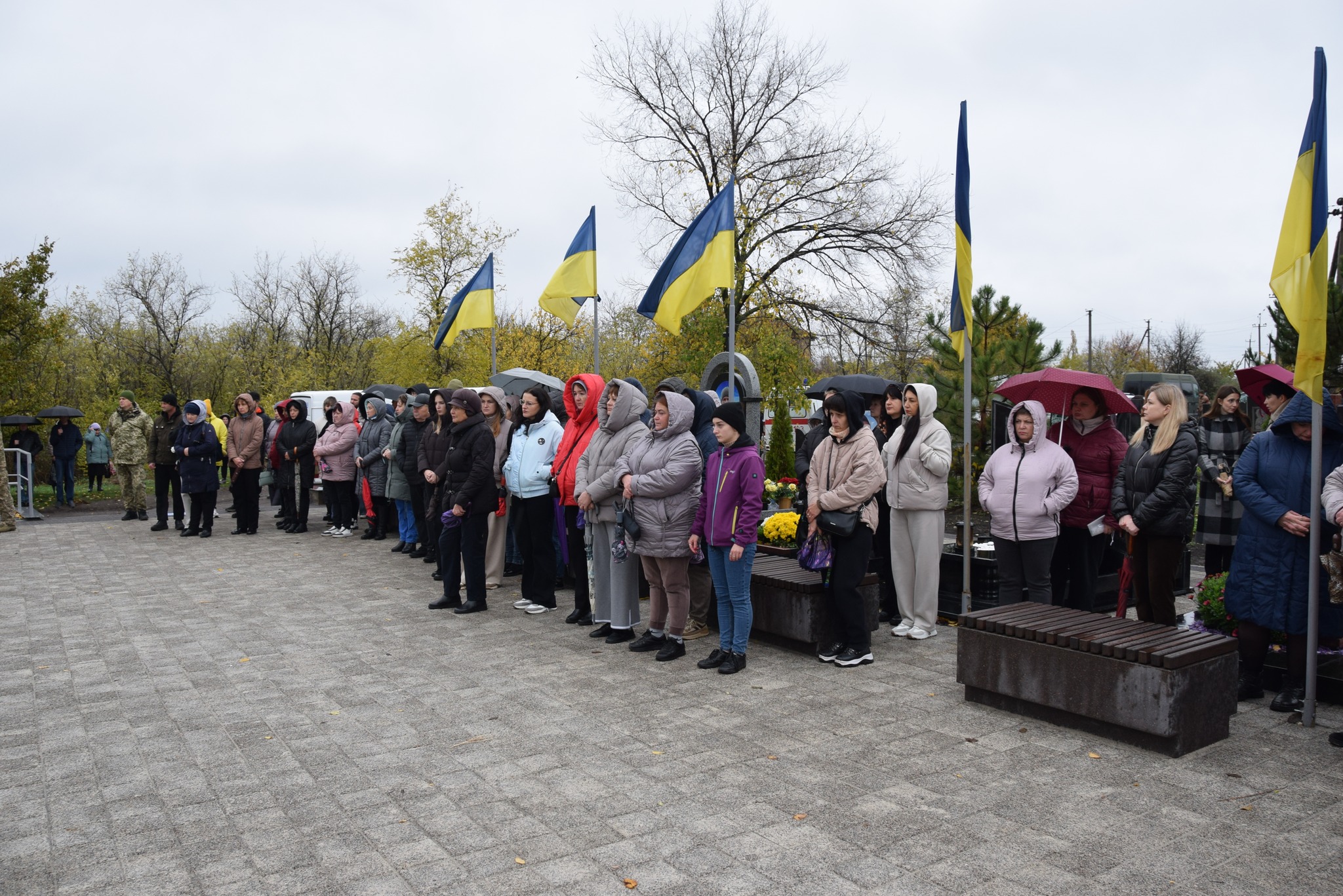 Прощання з воїном на Кіровоградщині