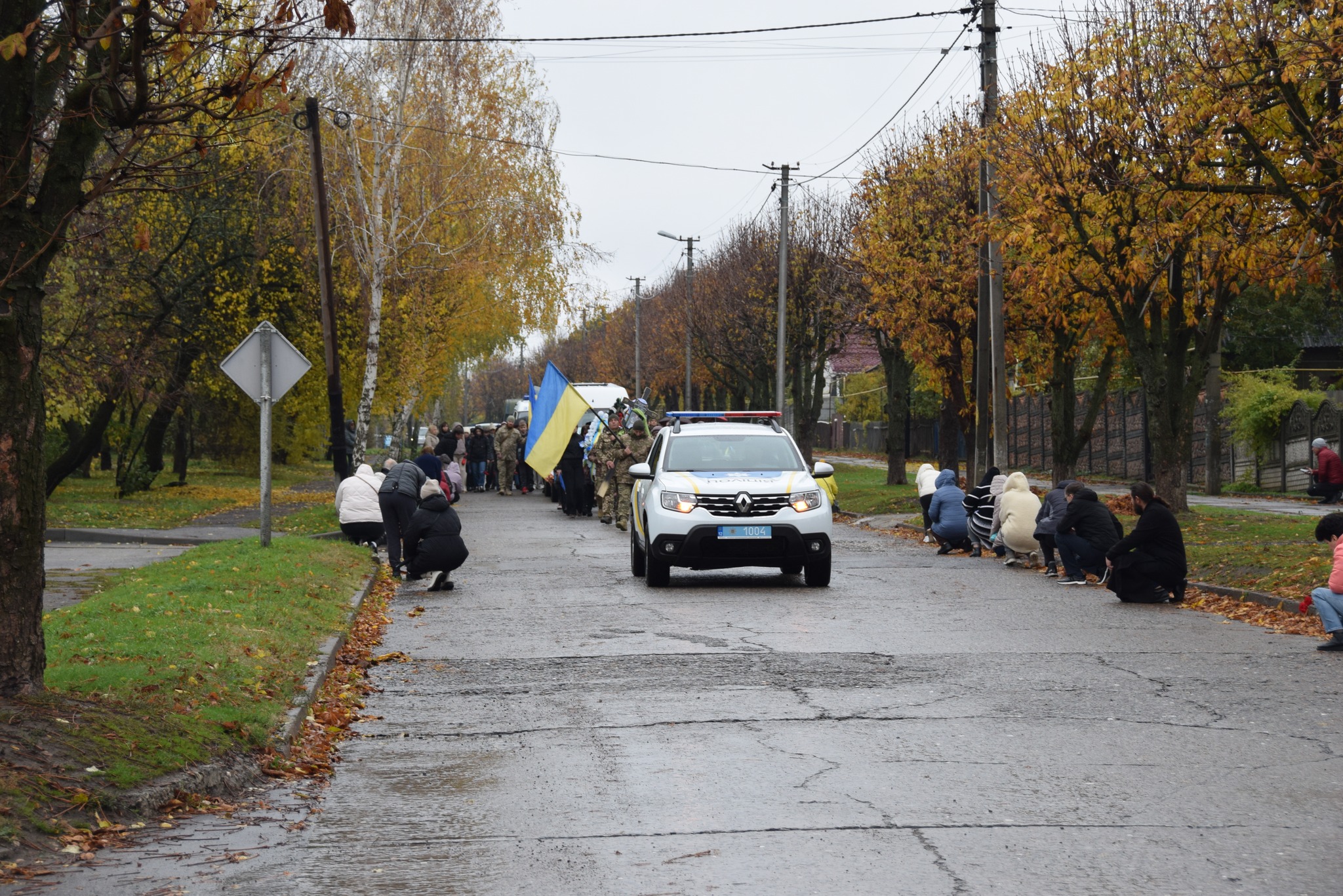 Прощання з воїном на Кіровоградщині
