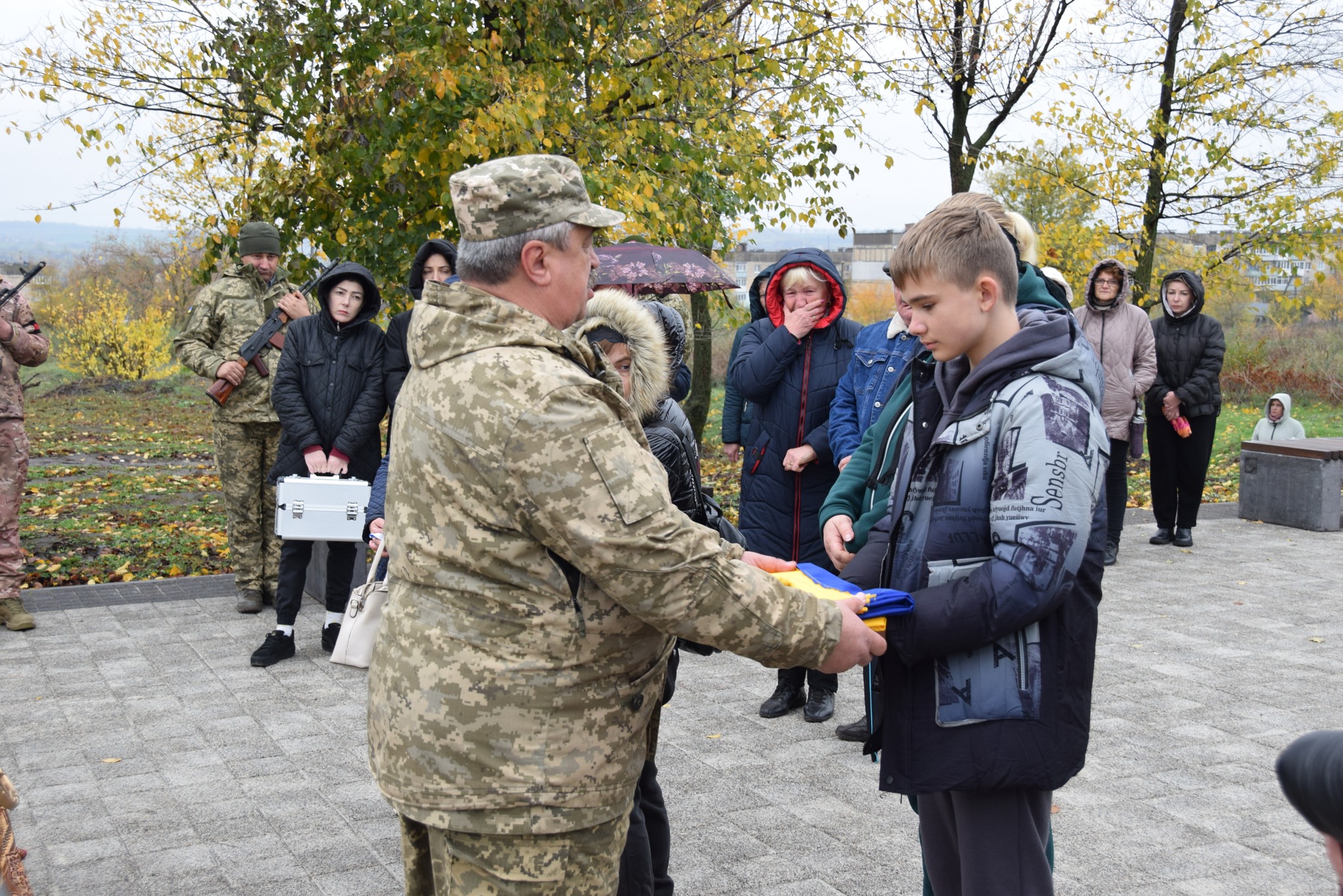 Прощання з воїном на Кіровоградщині