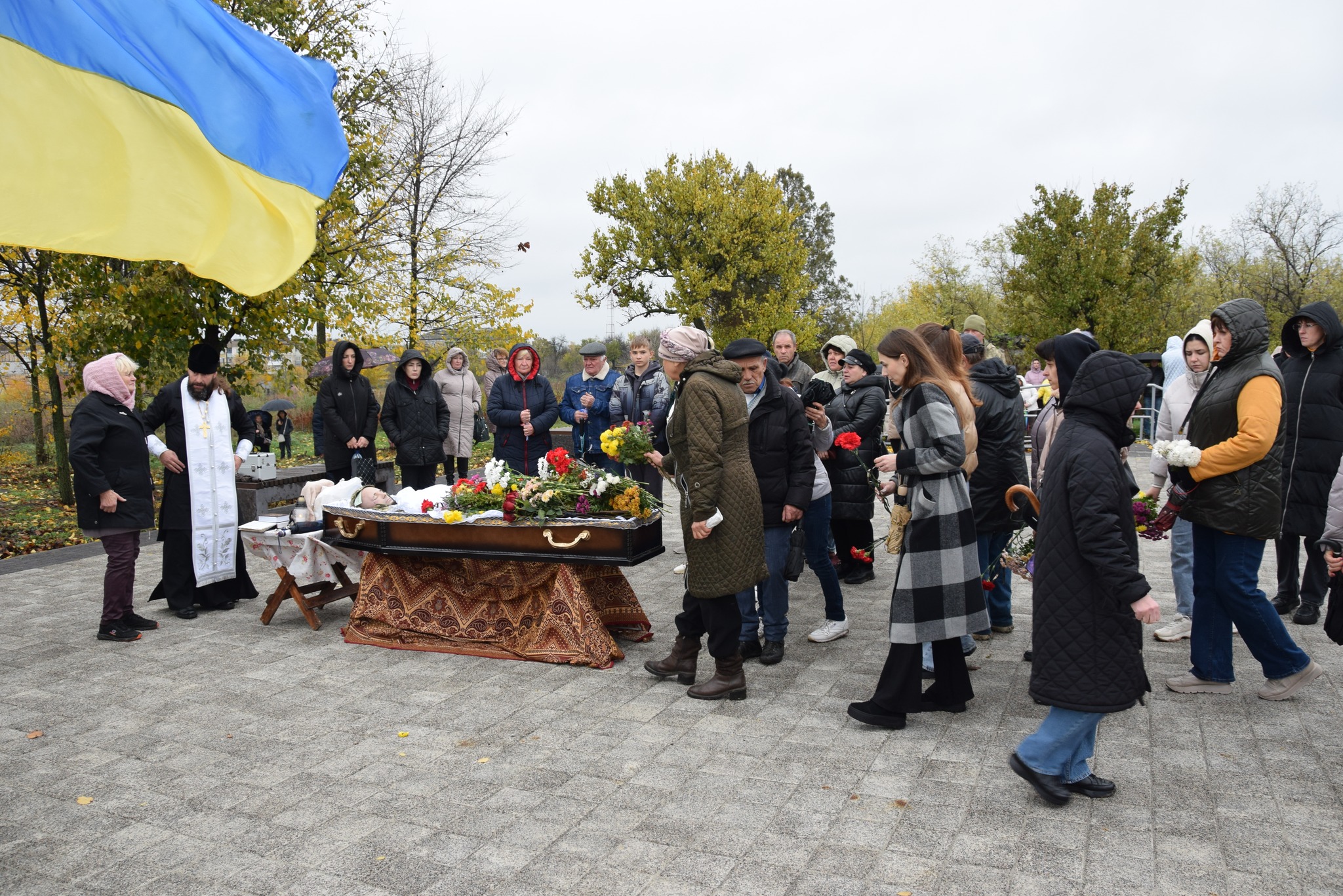 Прощання з воїном на Кіровоградщині