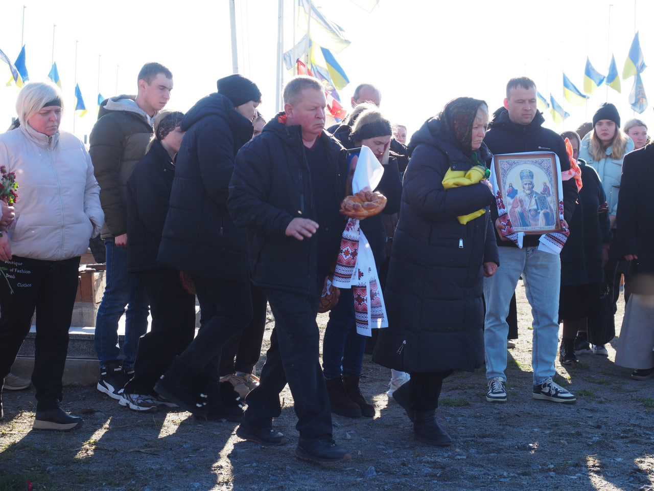 У Гайворонській громаді попрощалися із загиблим військовим