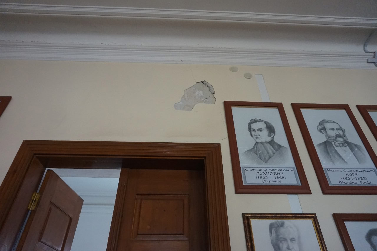 Пошкодження об'єктів культурної спадщини внаслідок обстрілів рф фіксують у Кропивницькому