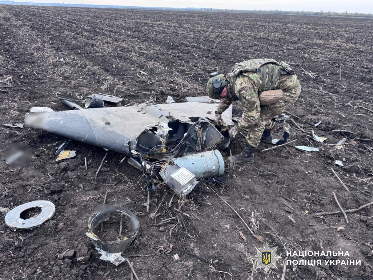 Бойову частину російського дрона знешкодили на Кіровоградщині