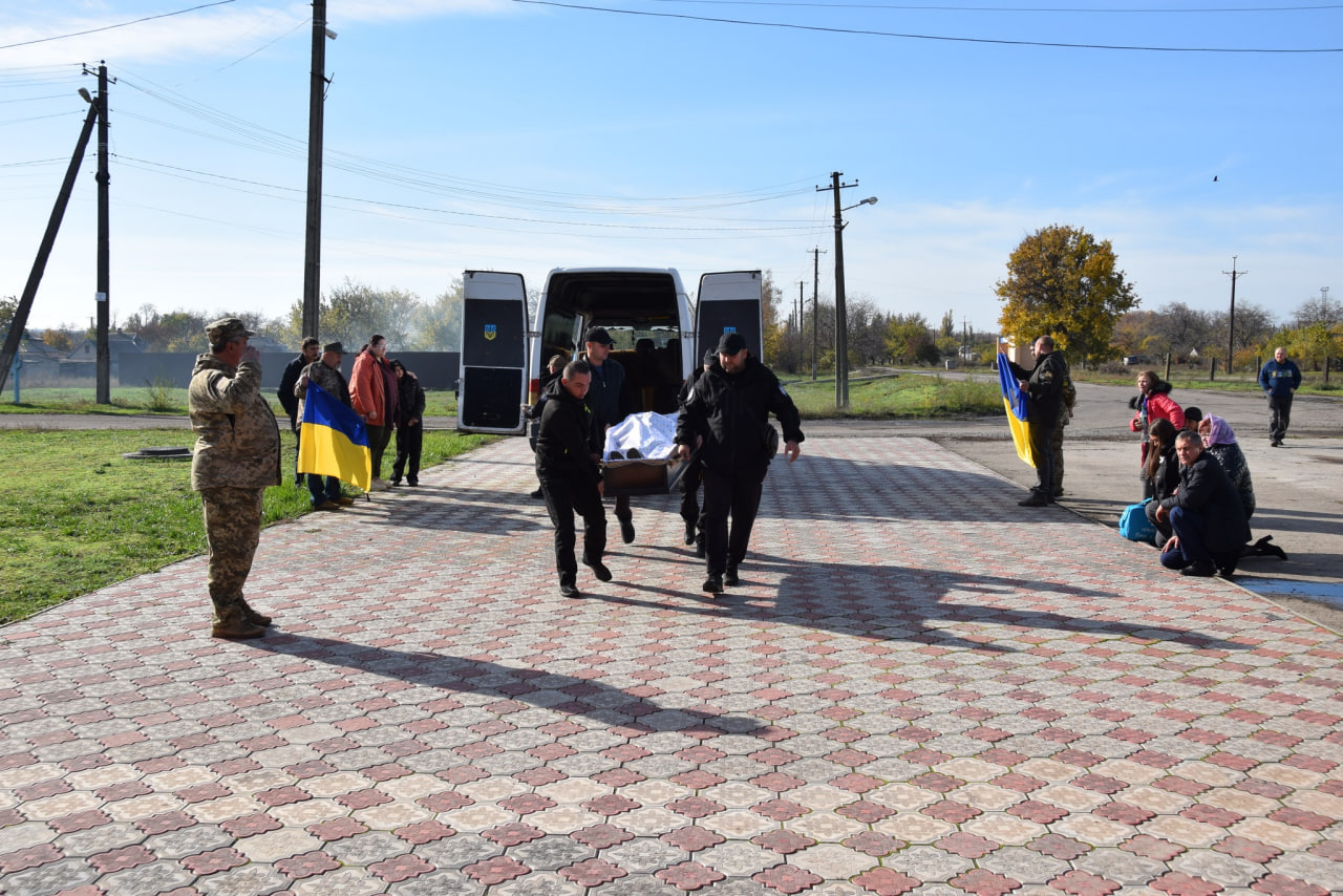 З ветераном АТО попрощалися у Петрівській громаді