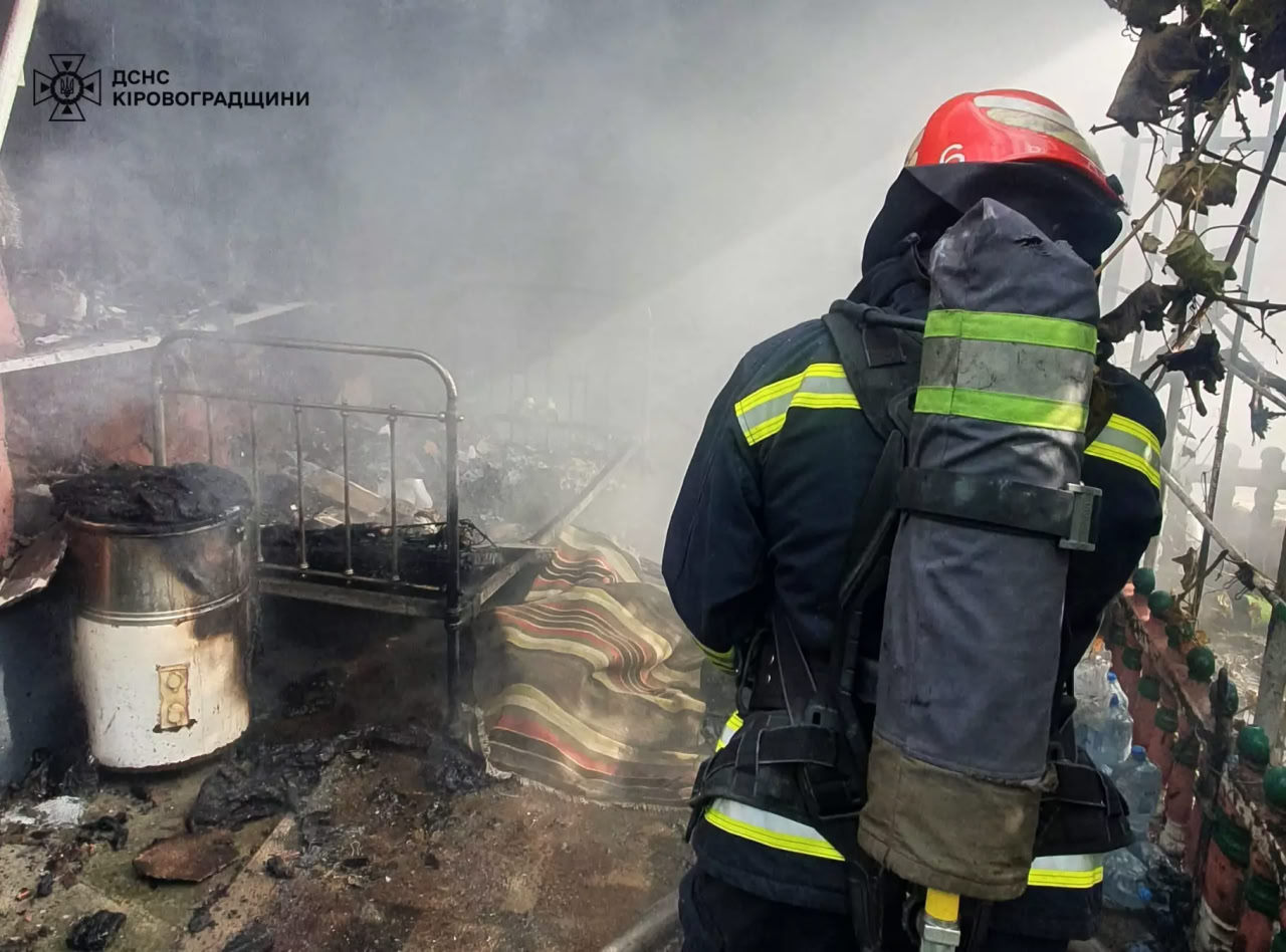 На пожежі у приватному будинку в Кропивницькому загинула жінка