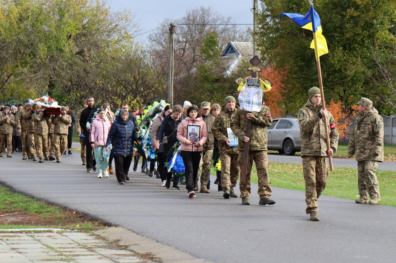 На Онуфріївщині попрощалися із загиблим військовим