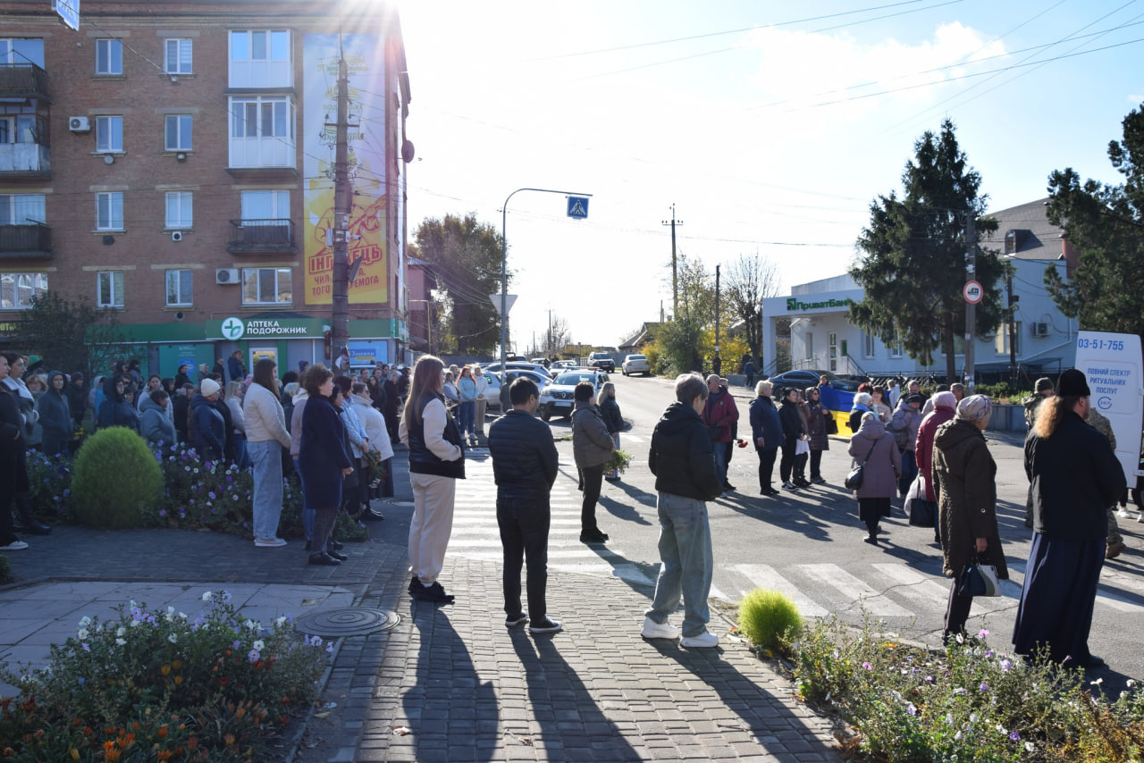 З військовим попрощалися у Петрівській громаді
