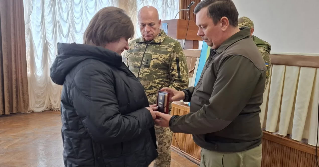 Рідним загиблих військових вручили посмертні нагороди у Голованівській громаді