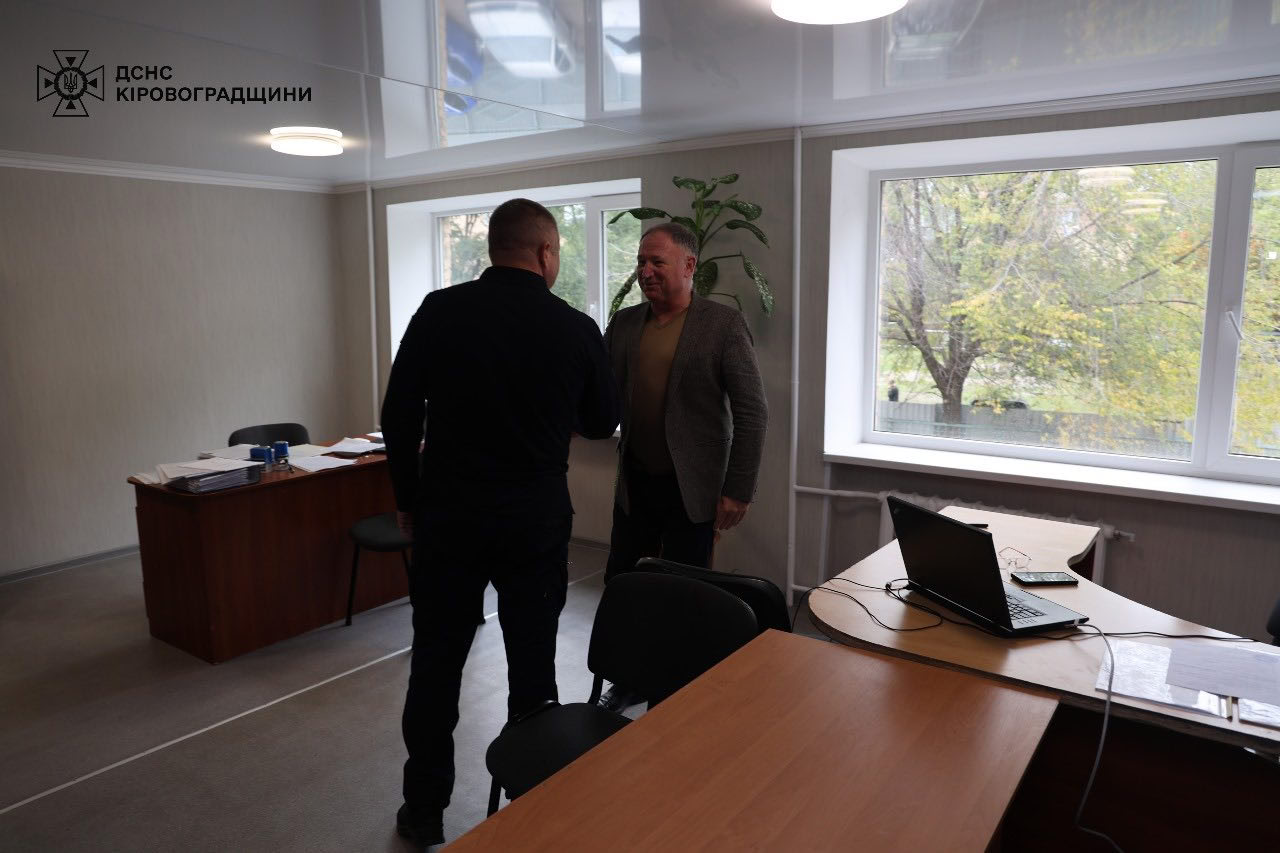 Пошкоджена обстрілом медчастина гарнізону ДСНС в Кропивницькому запрацювала у новому приміщені