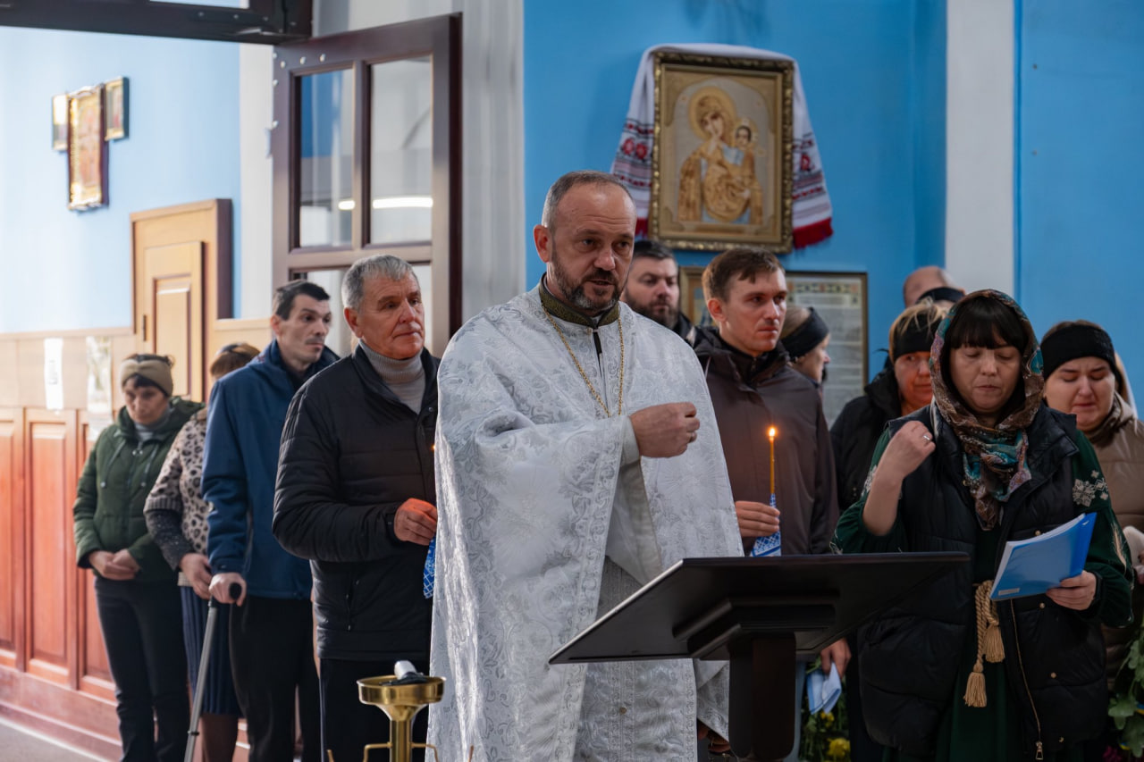 У Гарнізонному храмі Кропивницького вперше відспівали загиблого військового