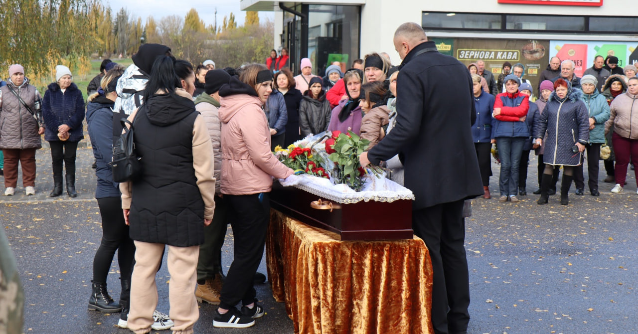 На Онуфріївщині попрощалися із загиблим військовим