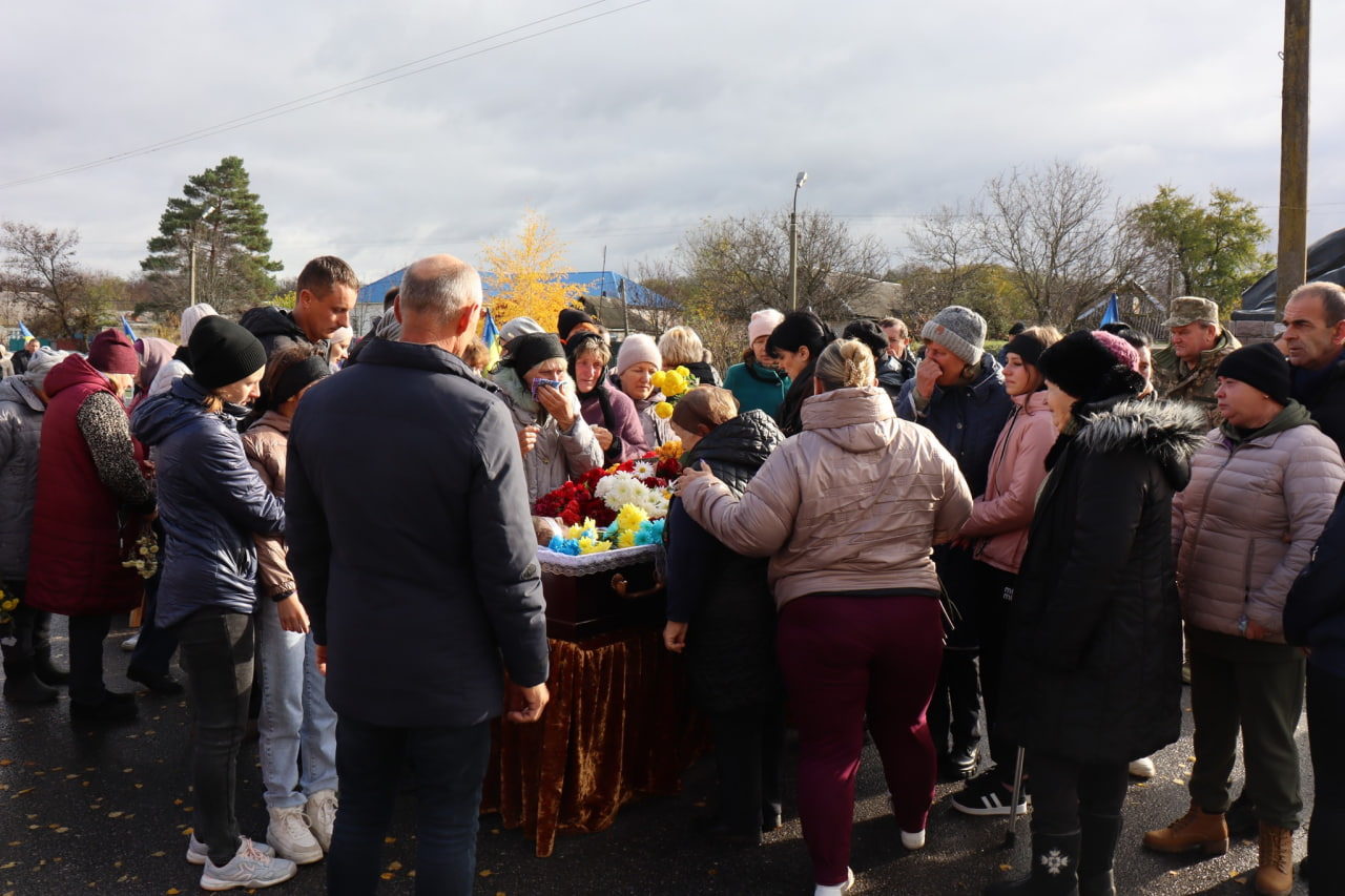 На Онуфріївщині попрощалися із загиблим військовим