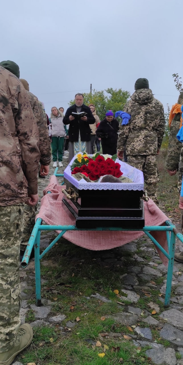 У Надлацькій громаді попрощалися із загиблим військовим