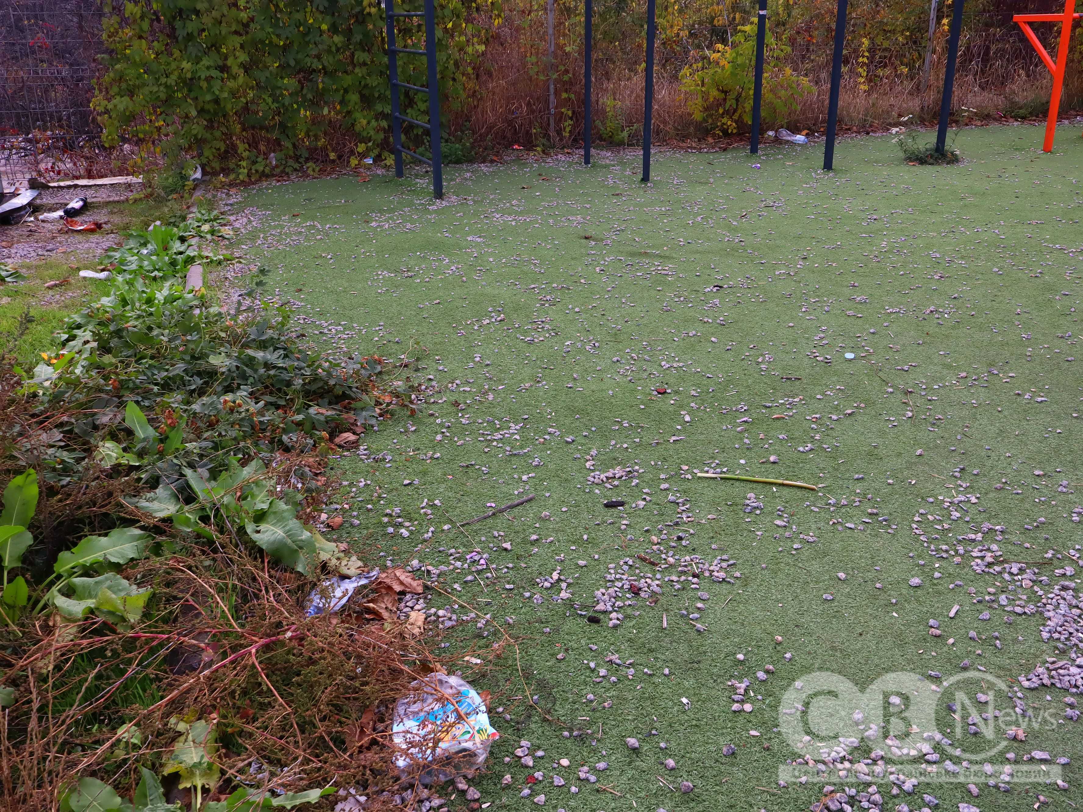 На Старій Балашівці в Кропивницькому занехаяли майданчик