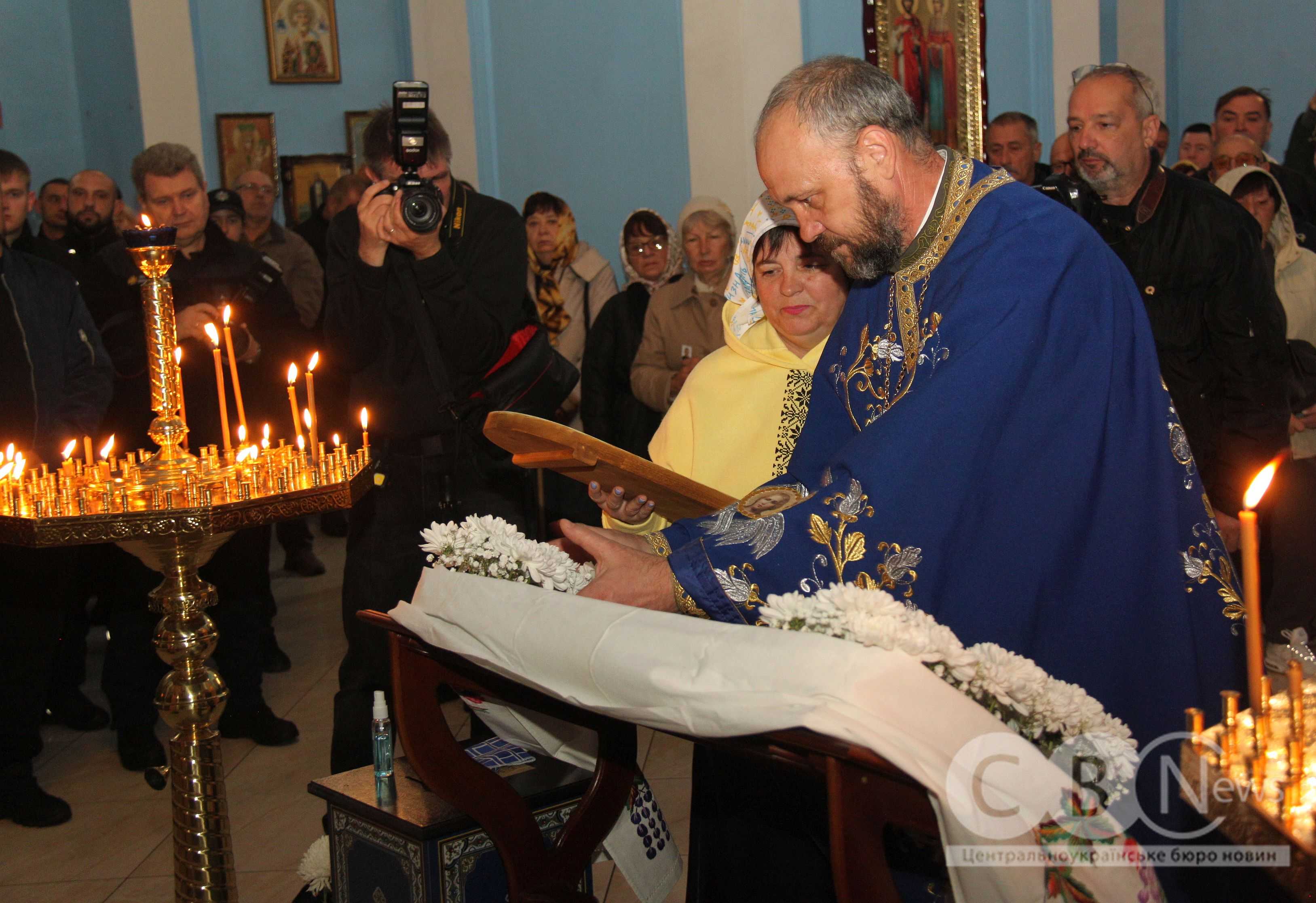 У гарнізонному храмі ПЦУ в Кропивницькому нагородили волонтерів та військових