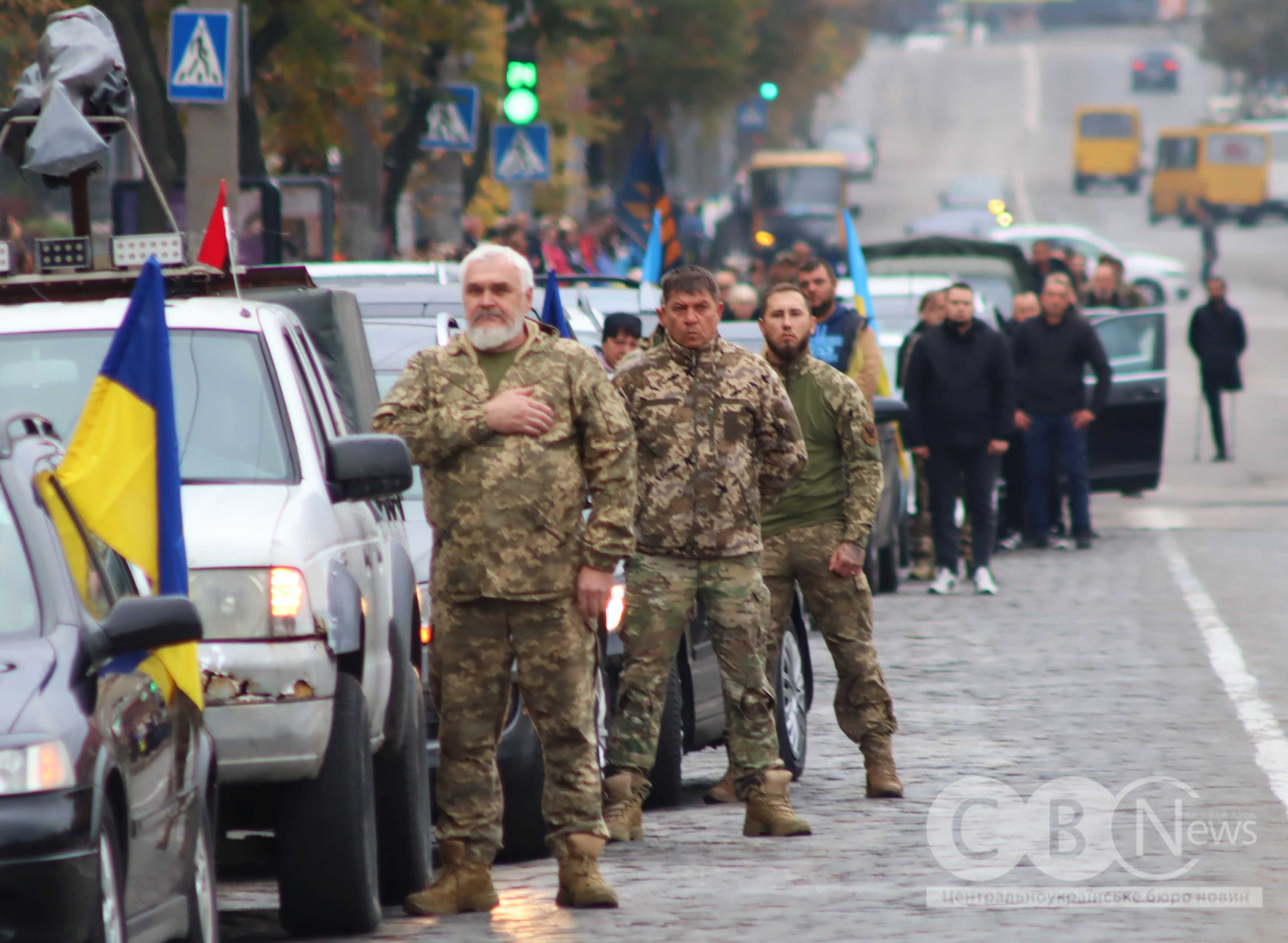 Із загиблими у війні солдатами попрощалися в Кропивницькому