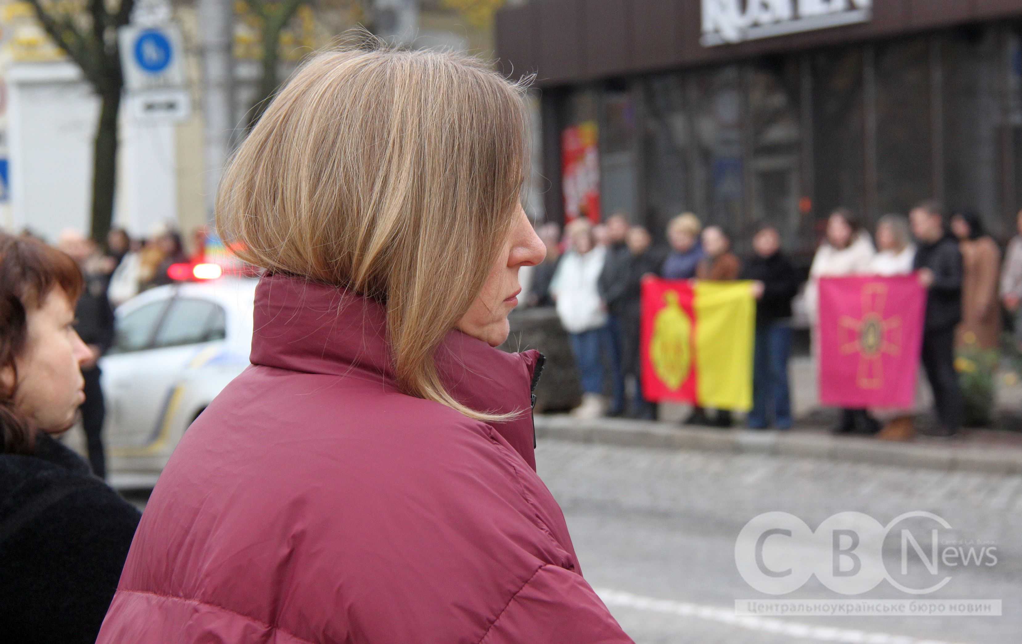 Прощання з воїном у Кропивницькому