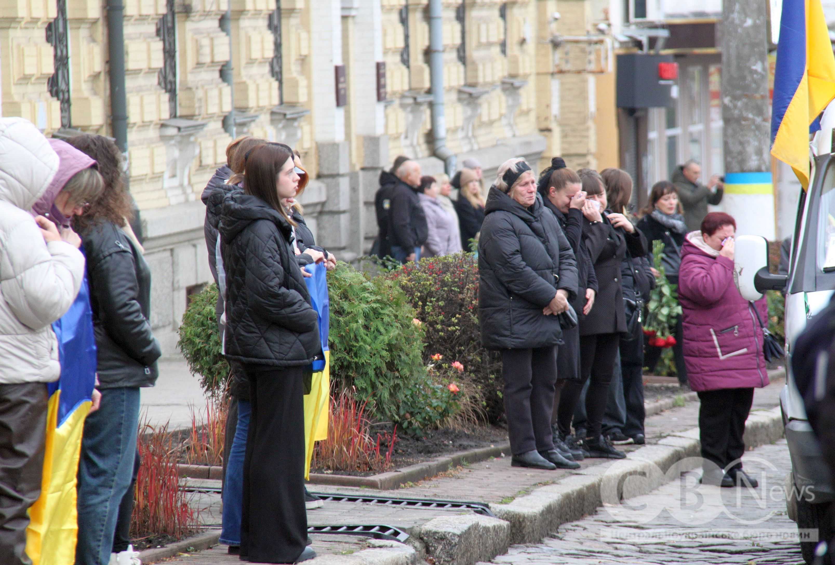 Прощання з воїном у Кропивницькому