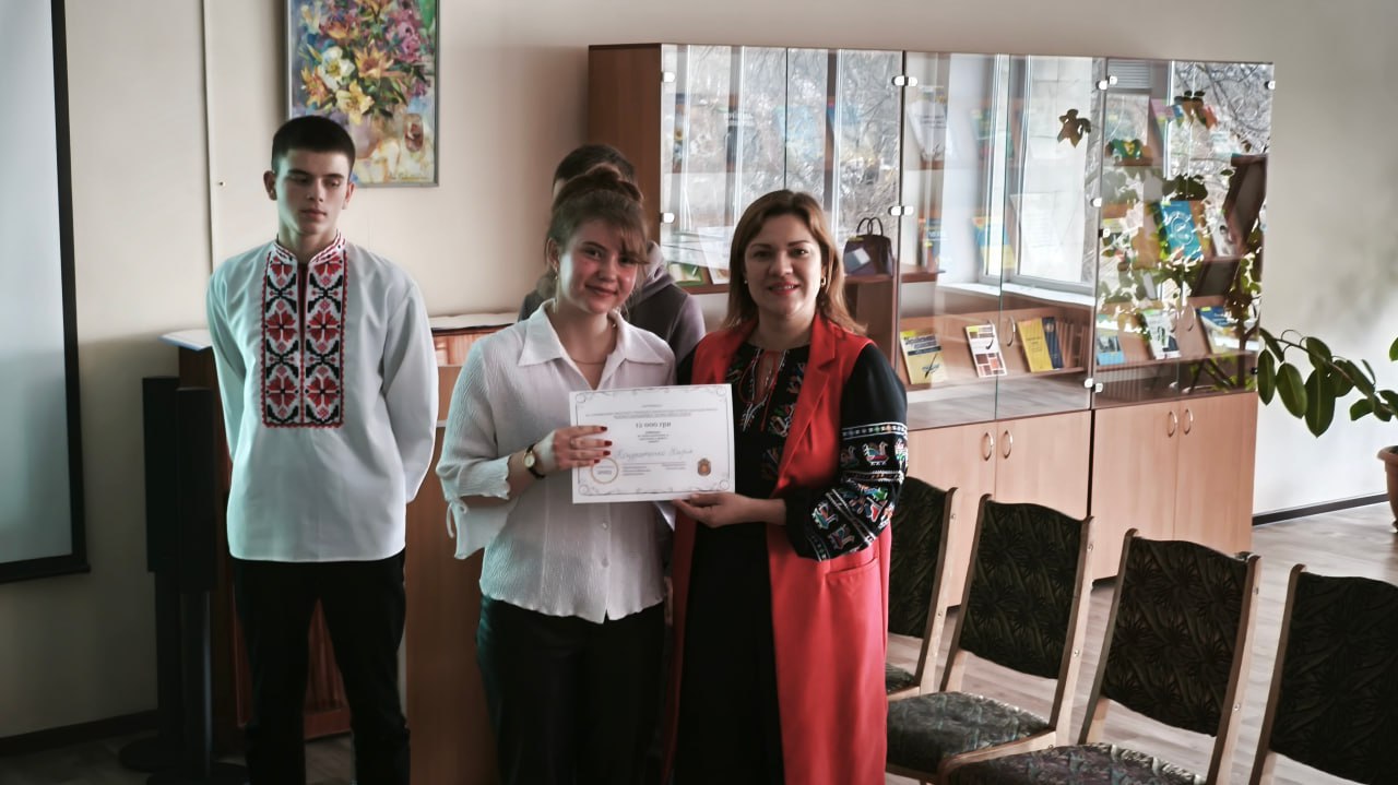 Обласні стипендії отримали учні закладів профосвіти Кіровоградщини