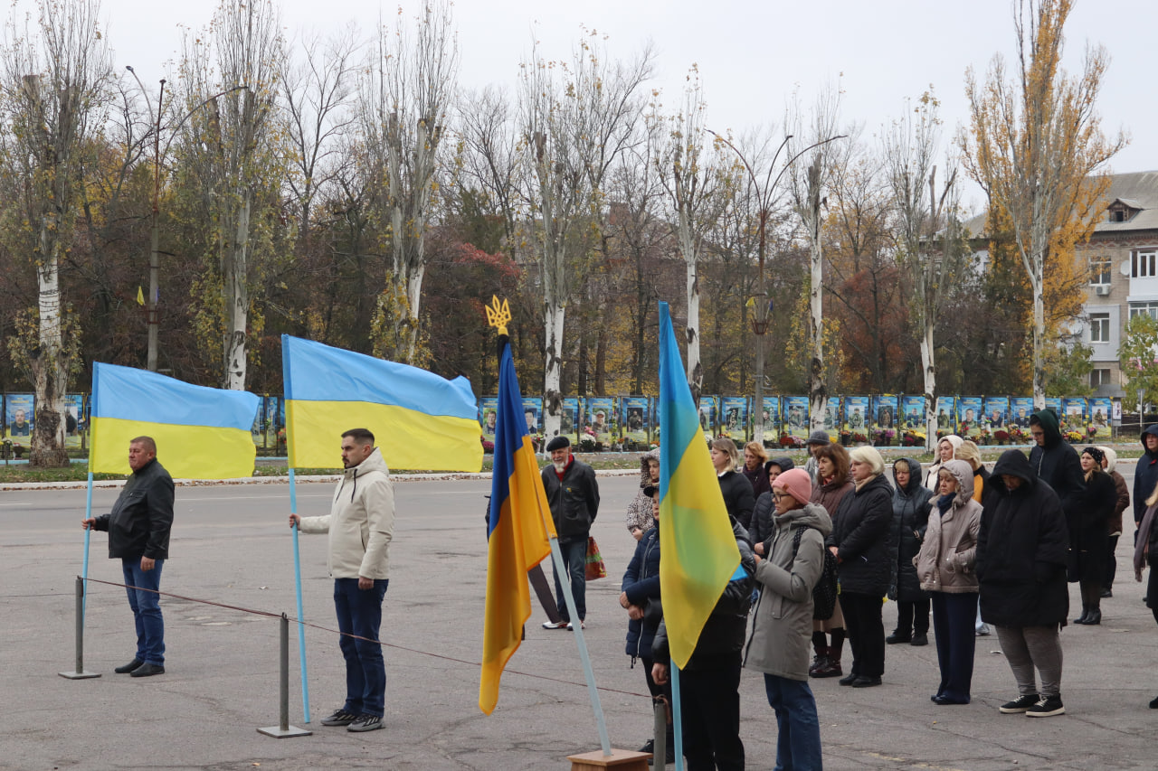 Прощання з воїном на Кіровоградщині
