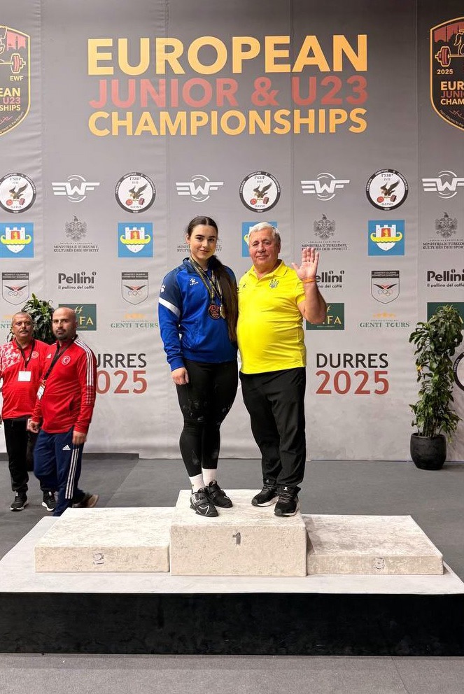 Важкоатлетка з Кіровоградщини стала призеркою чемпіонату Європи