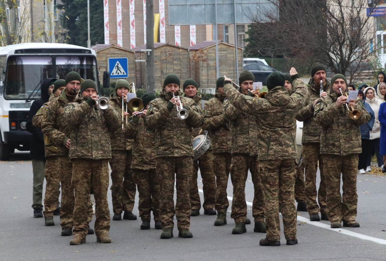 Прощання з воїном на Кіровоградщині