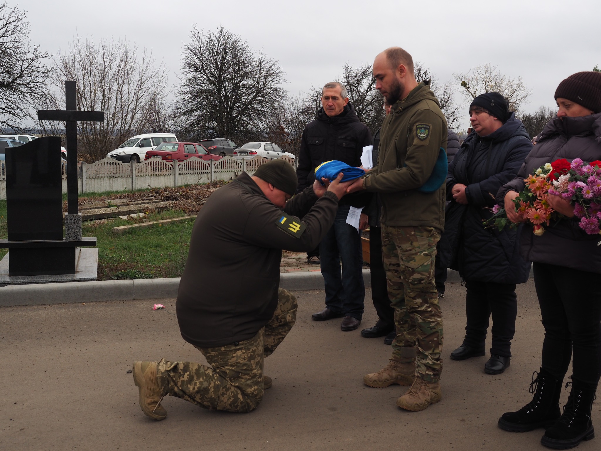 У Гайворонській громаді провели в останню путь майора ЗСУ Костянтина Цьому.