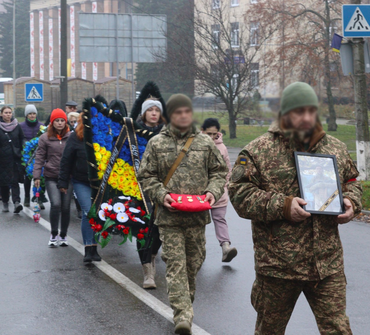 Із загиблим бійцем попрощалися у Світловодській громаді