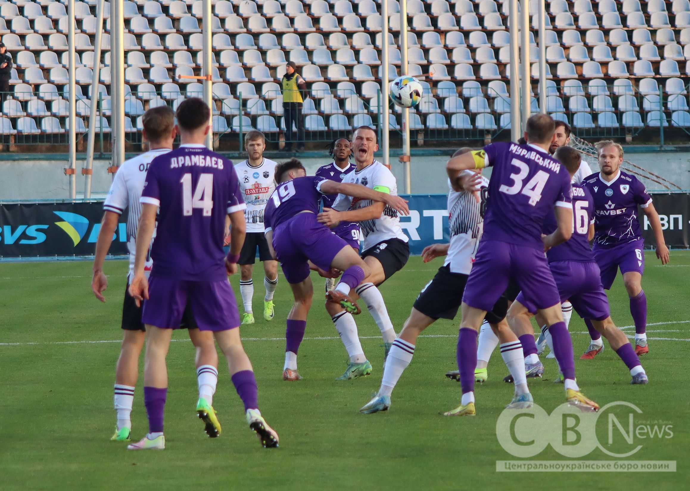 Матч Полтава - ЛНЗ відбувся у Кропивницькому