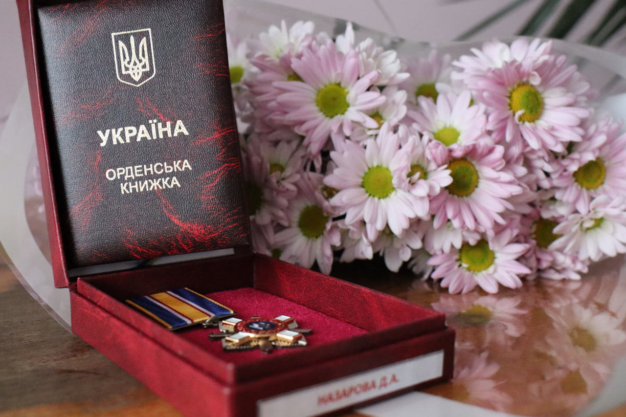 Орден «За мужність» загиблого воїна передали його рідним в Онуфріївській громаді