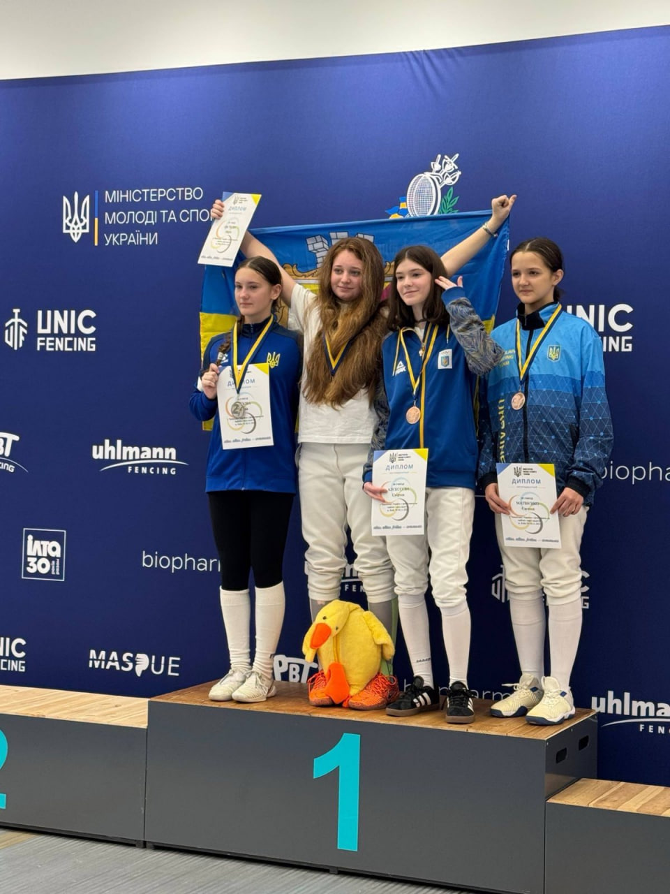 Олександрійська спортсменка вперше здобула золото чемпіонату України з фехтування