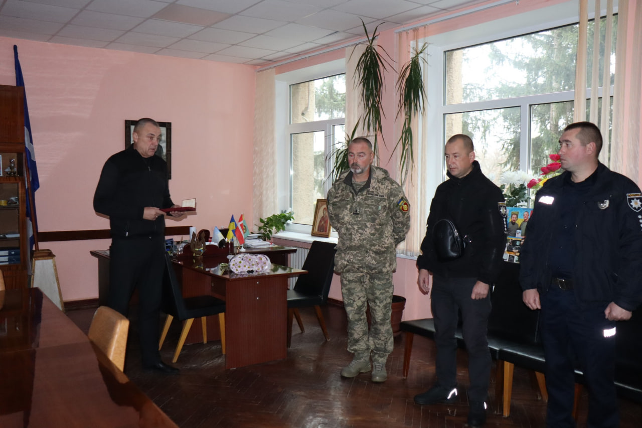 Орден «За мужність» загиблого воїна передали його рідним в Онуфріївській громаді