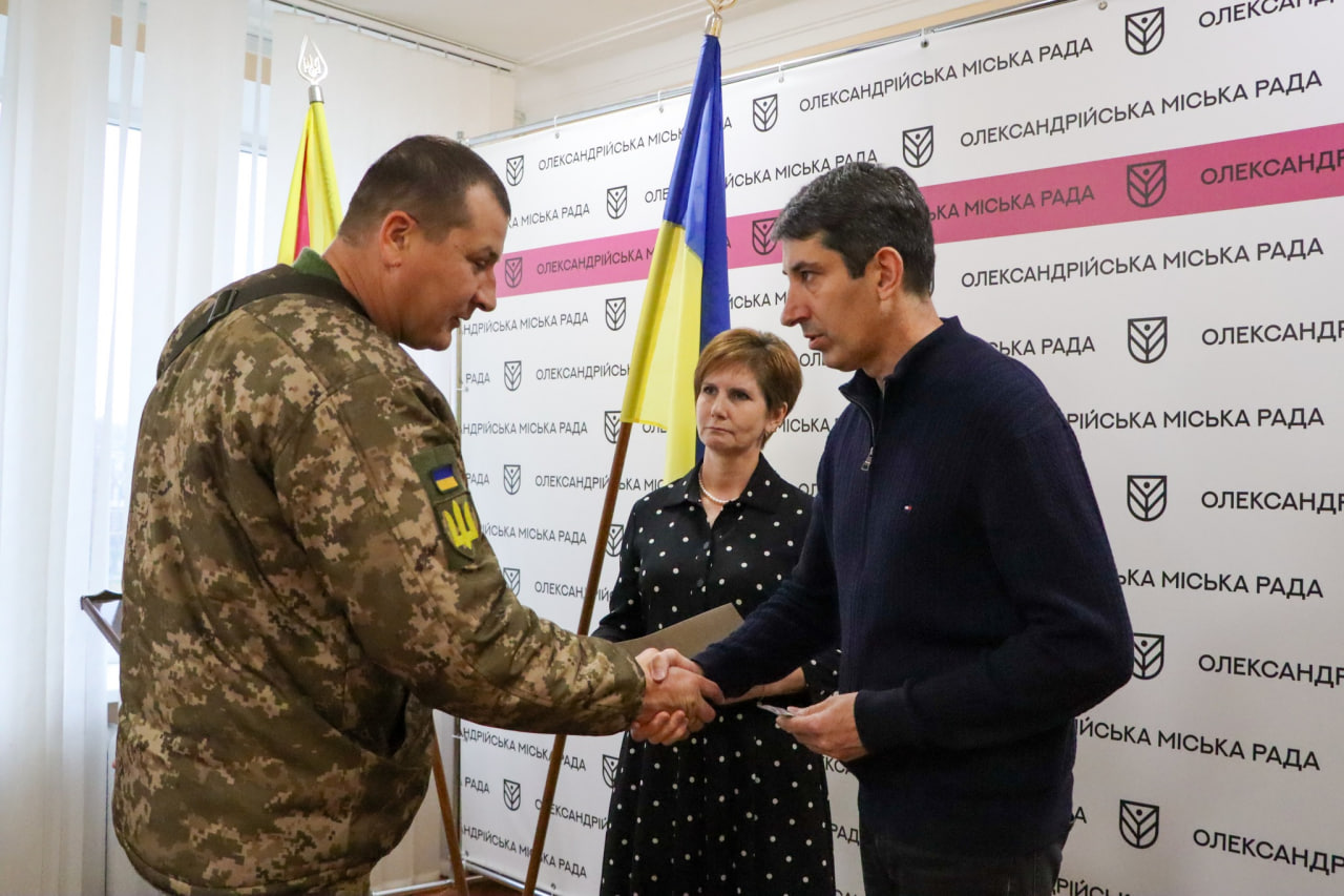 Ветеранам вручили держнагороди в Олександрії