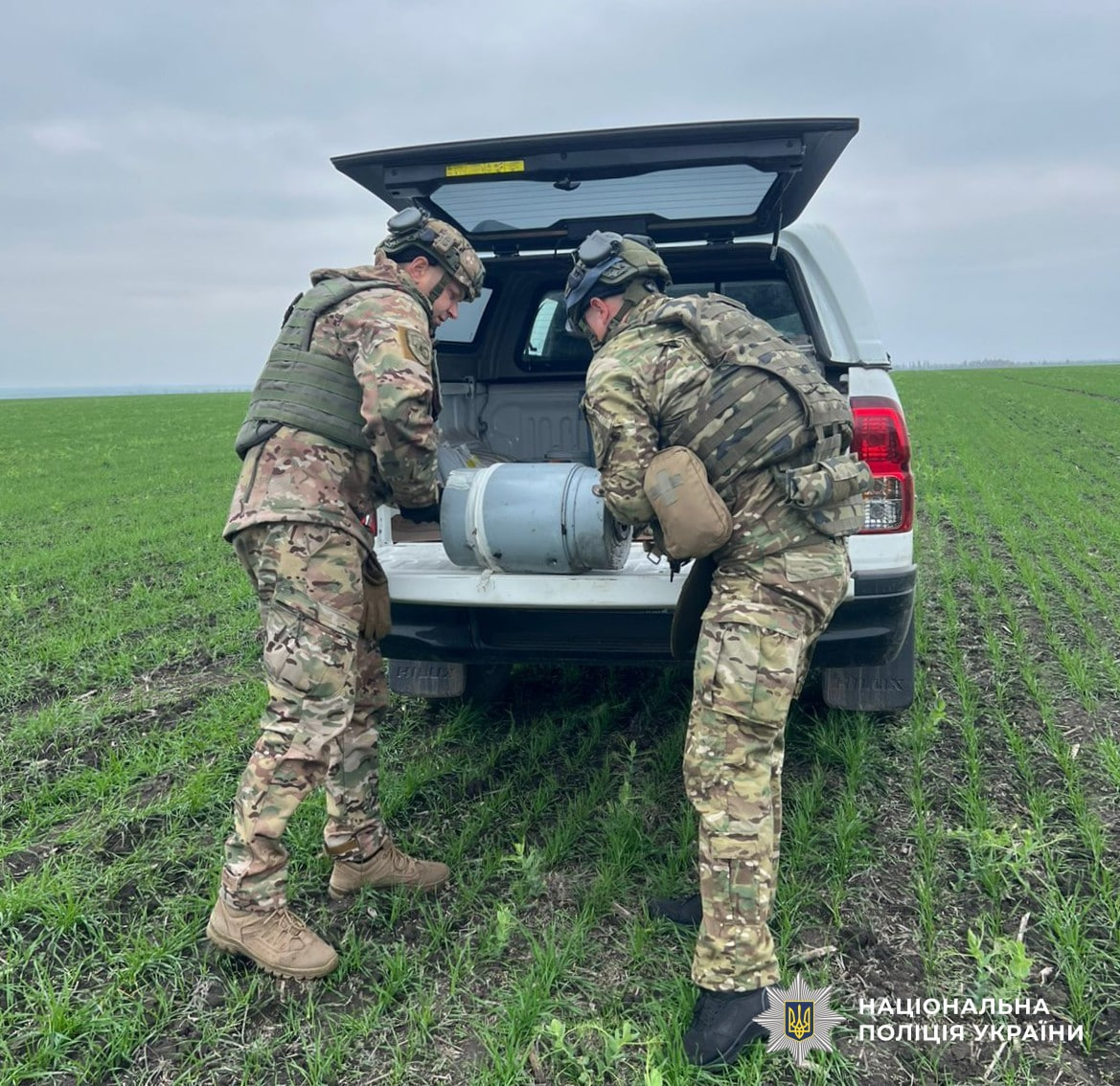 Вибухотехніки Кіровоградщини знищили бойову частину ворожого БпЛА