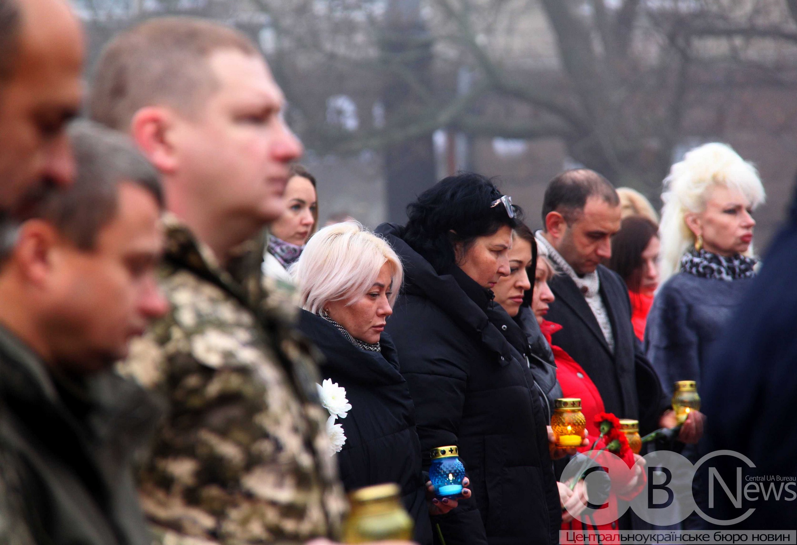 У Кропивницькому до Дня Гідності та Свободи вшанували памʼять Героїв Небесної сотні