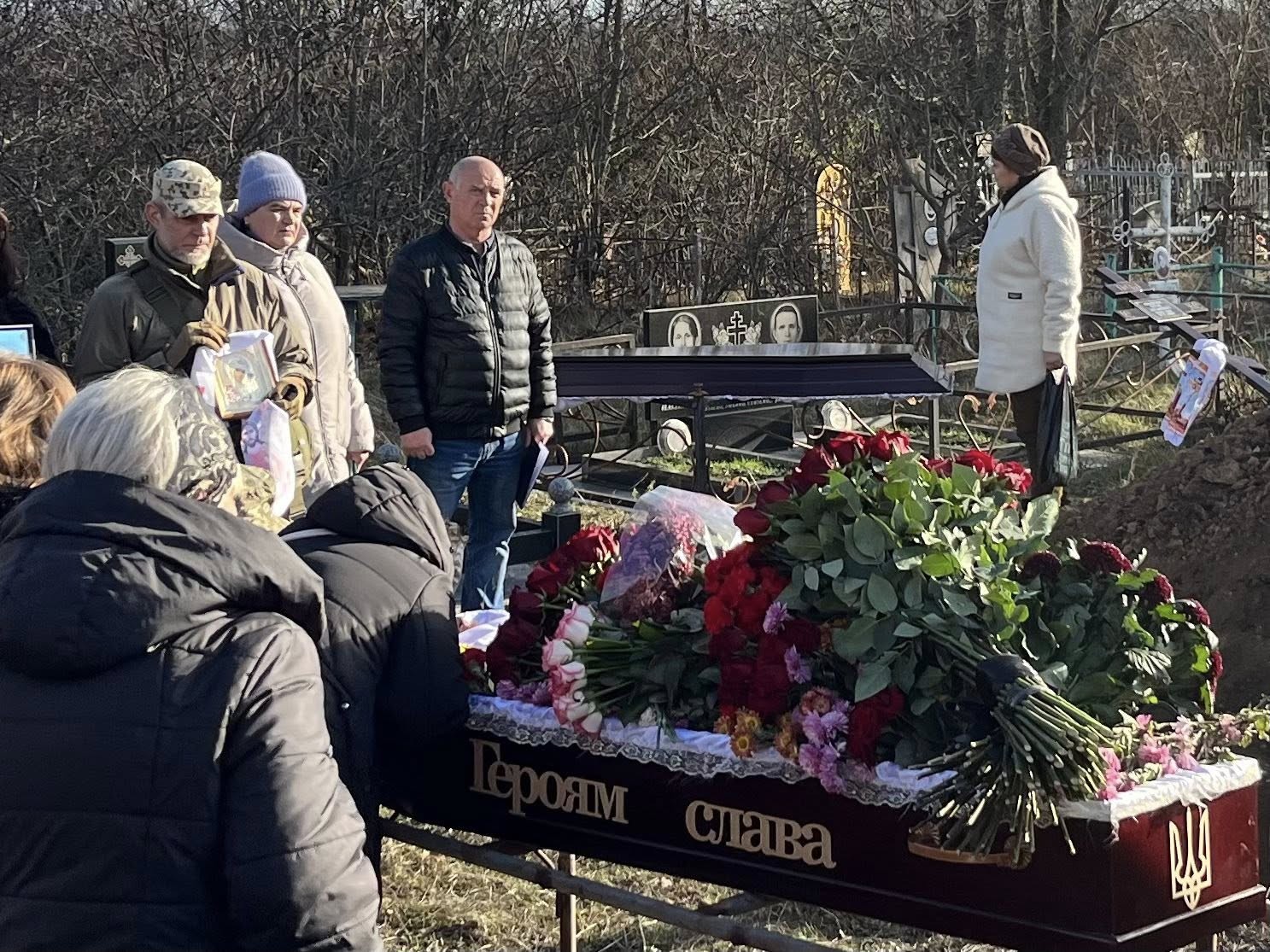 Із загиблим бійцем попрощалися на Кіровоградщині