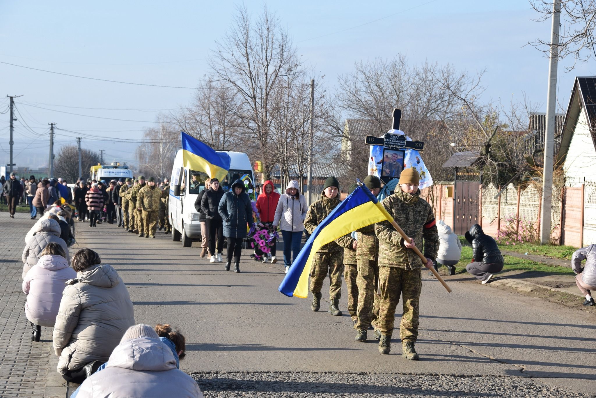 Із загиблим бійцем попрощалися на Кіровоградщині