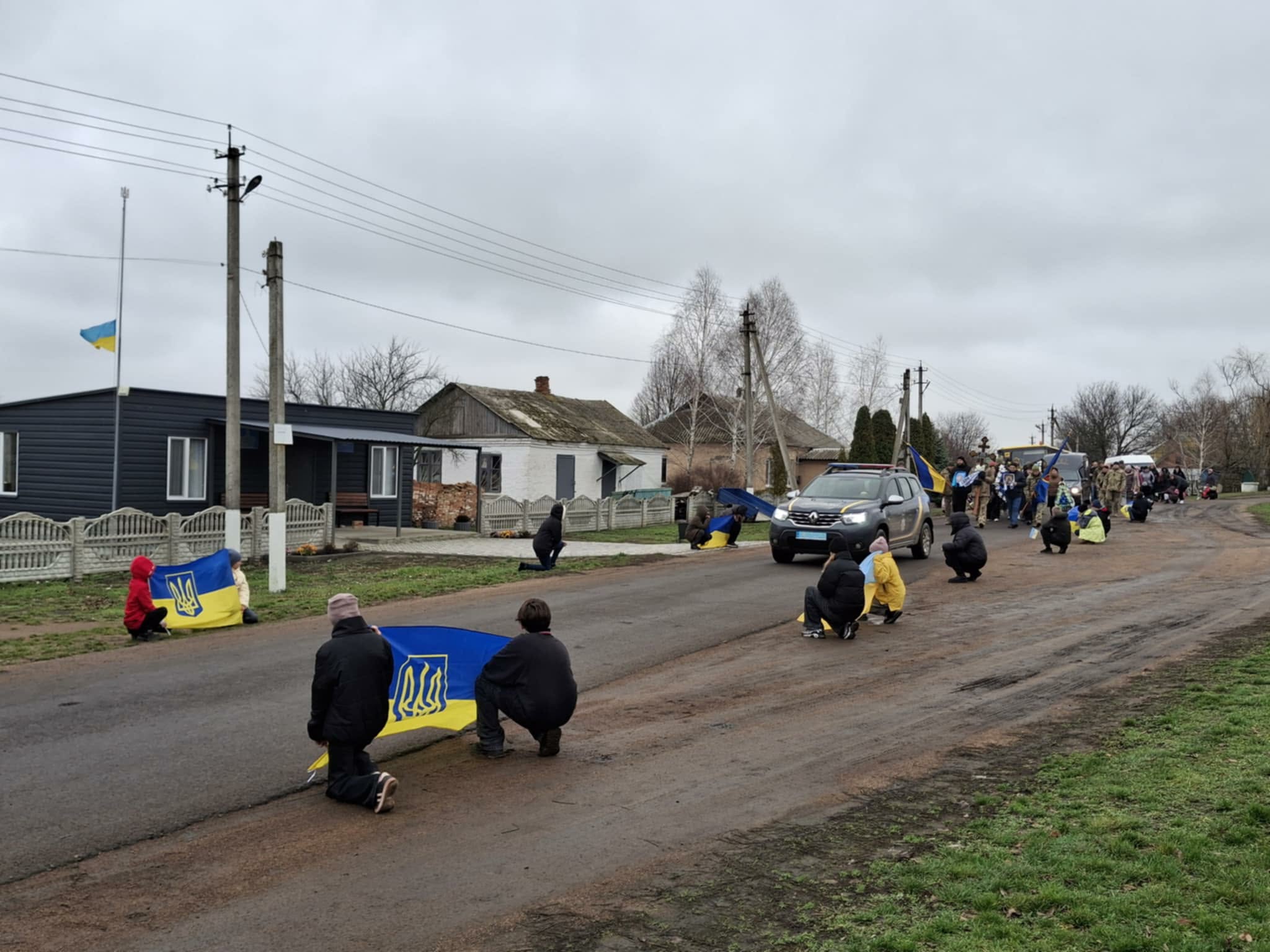 В останню путь провели солдата з Новоукраїнської громади