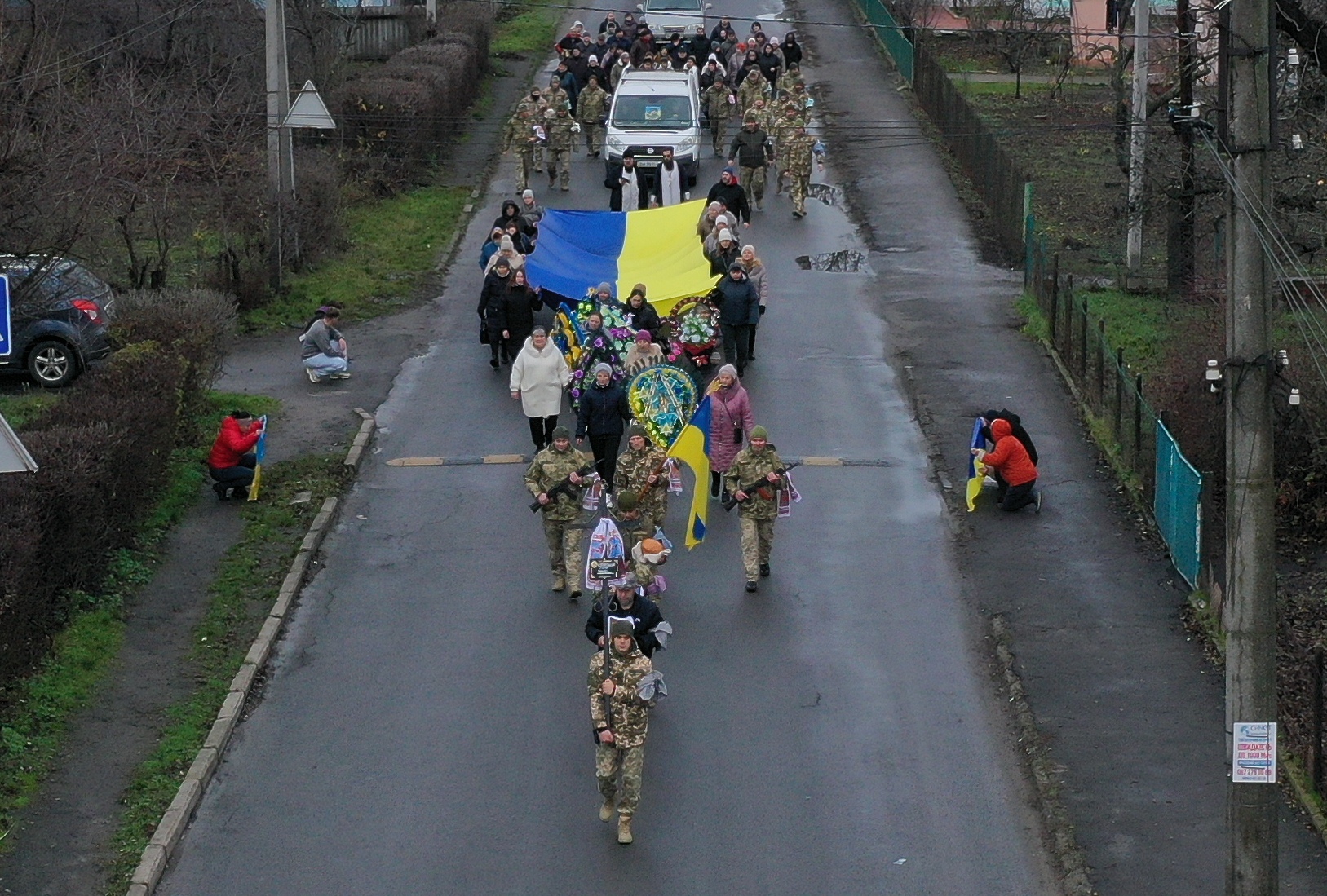 В останню путь провели бійця з Гайворонської громади 