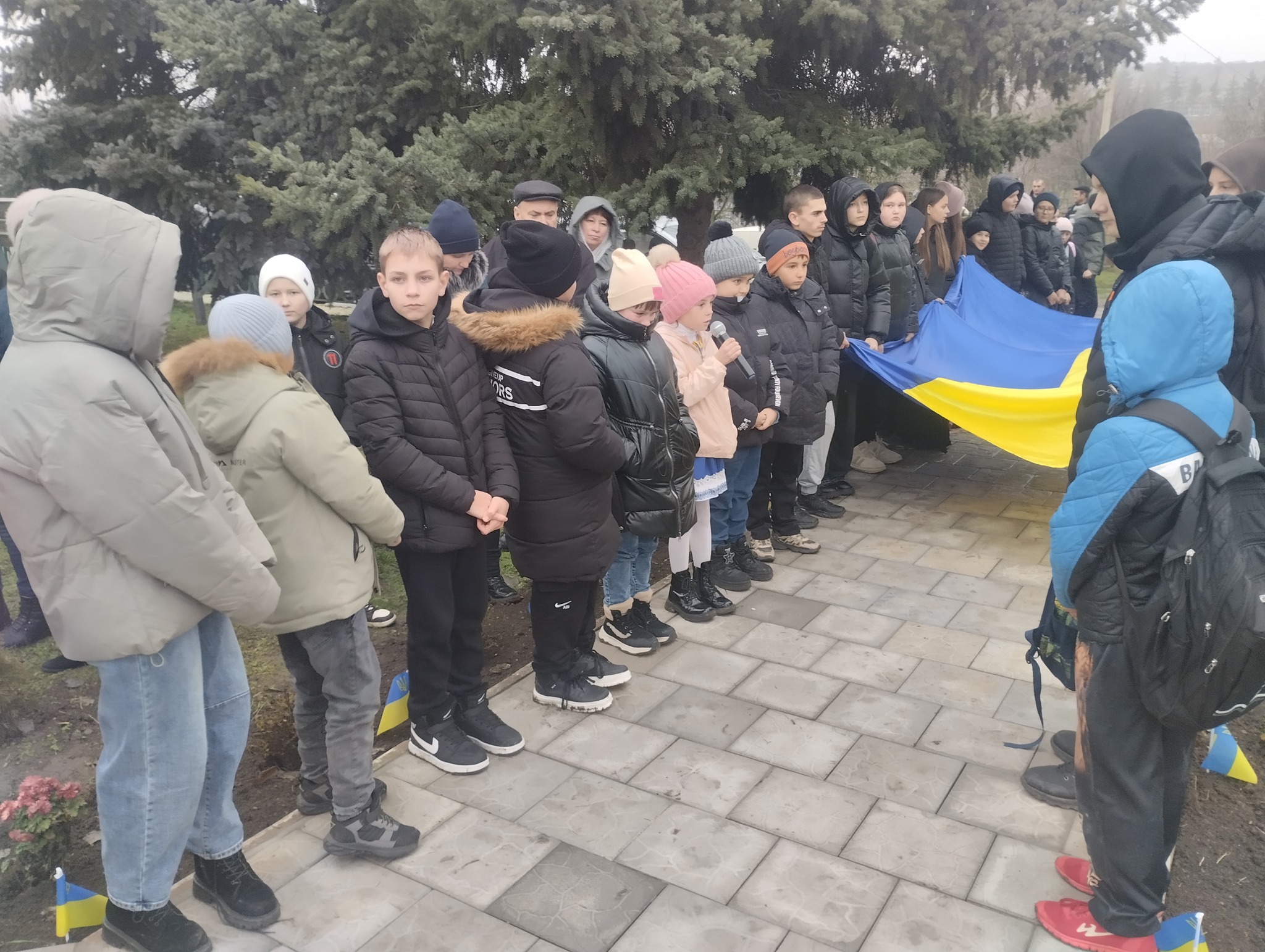 Алею пам'яті відкрили в Благовіщенській громаді