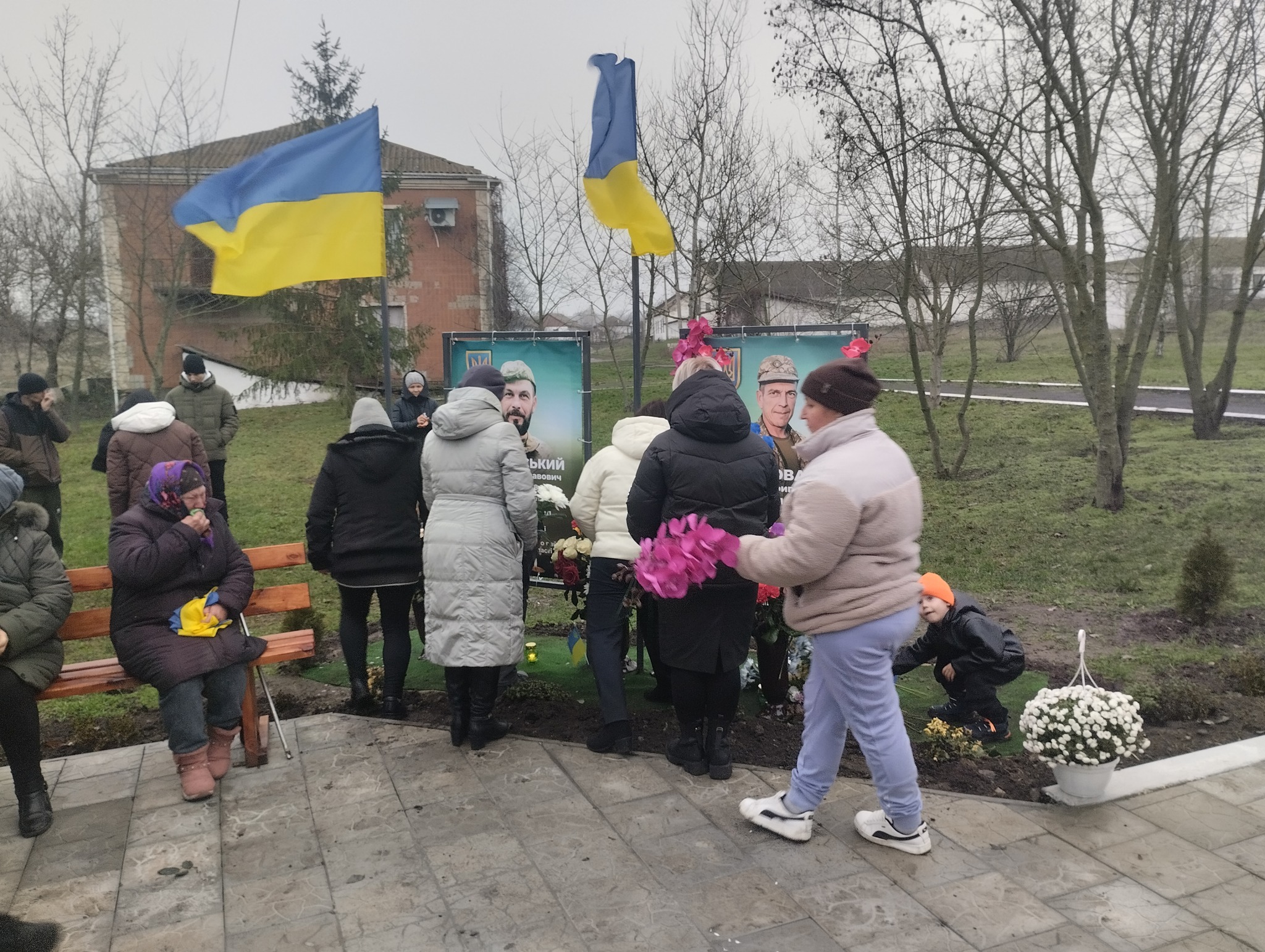 Алею пам'яті відкрили в Благовіщенській громаді