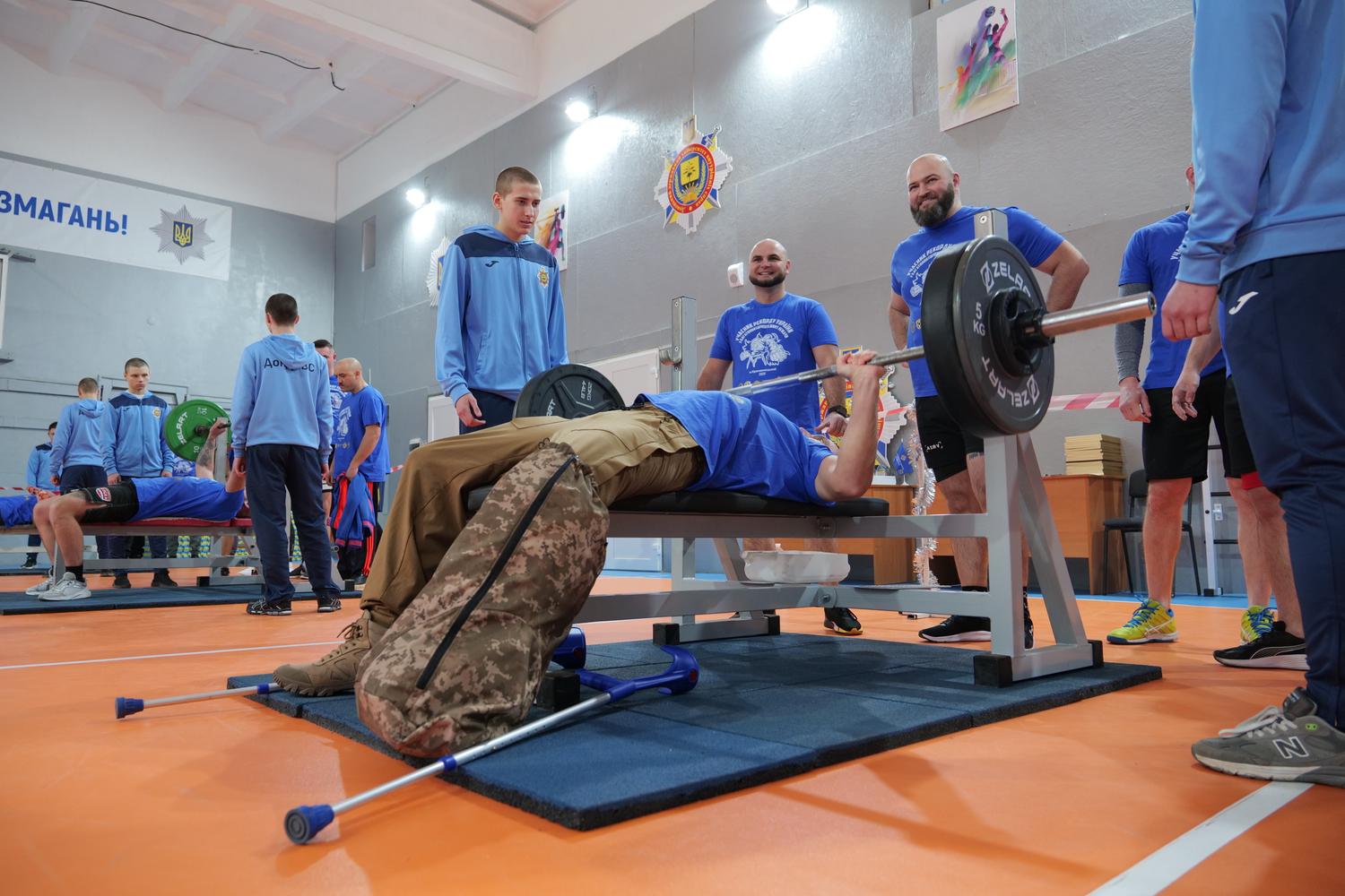 Ветерани встановили рекорд України з багатоповторного жиму лежачи на Кіровоградщині