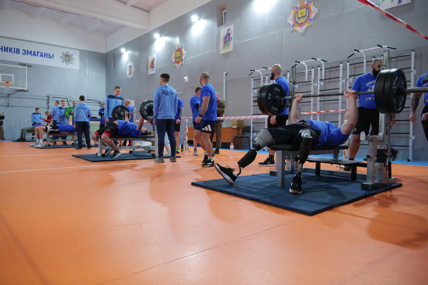 Ветерани встановили рекорд України з багатоповторного жиму лежачи на Кіровоградщині