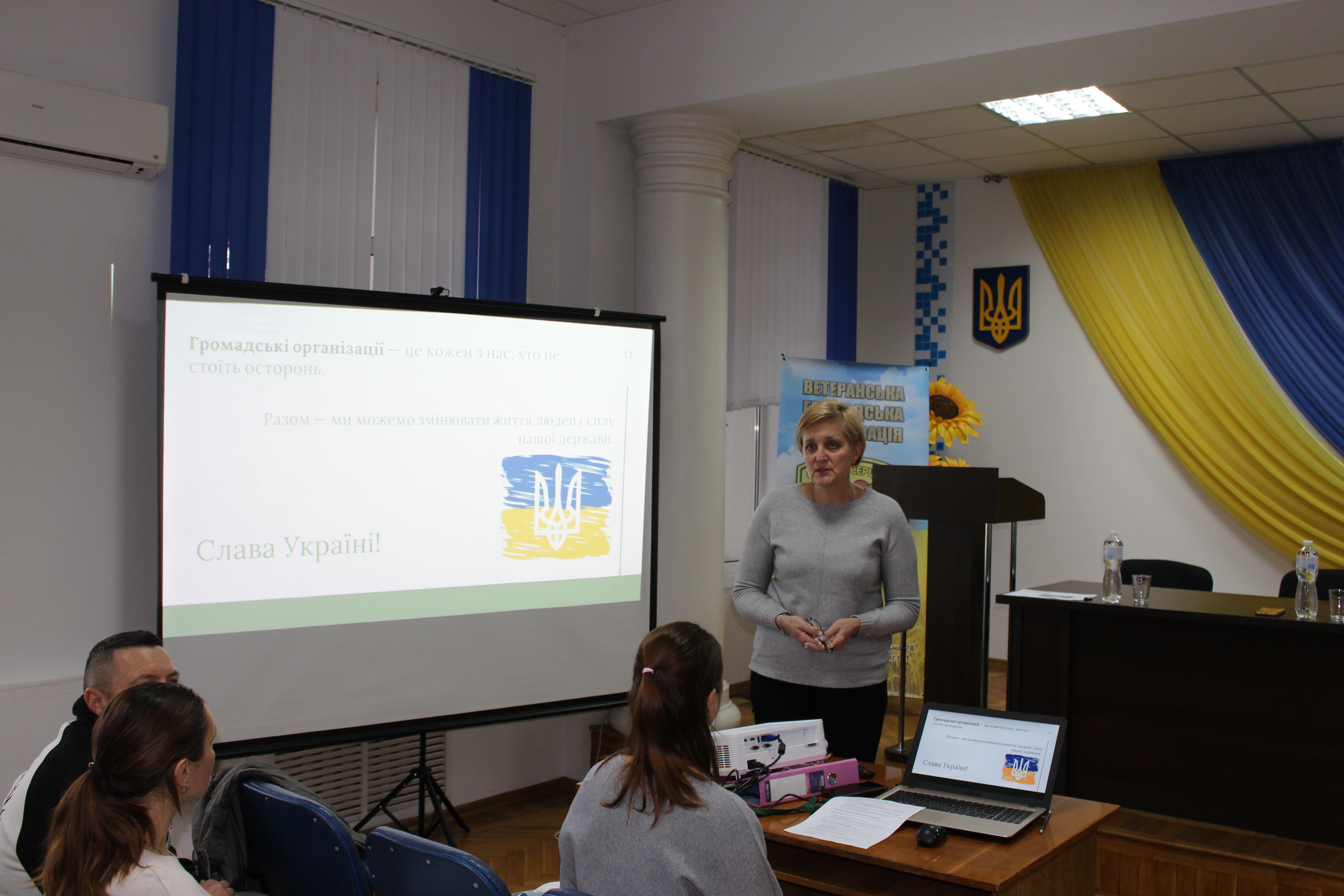 Нова ветеранська громадська організація запрацювала в Маловисківській громаді 