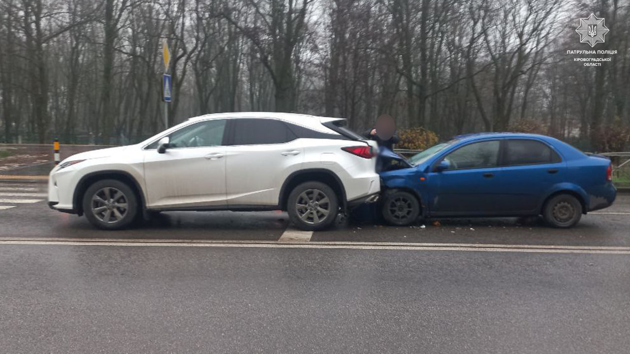 У Кропивницькому водій під наркотиками спричинив ДТП