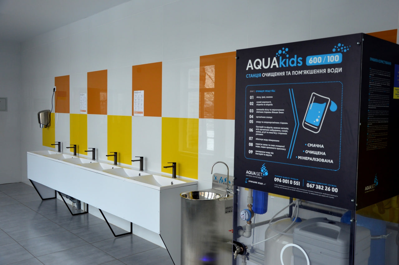 Оновлені харчоблоки у двох школах Кропивницького обслуговуватимуть понад 1300 учнів